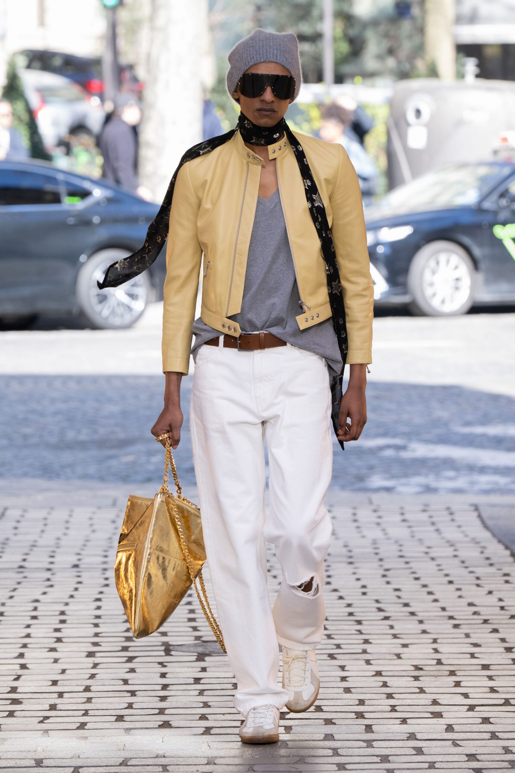 white cotton relaxed straight-leg pants