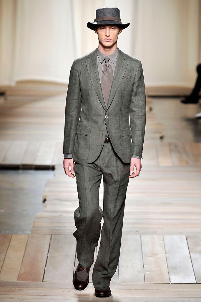 Zegna Spring 2010 Menswear Look 1