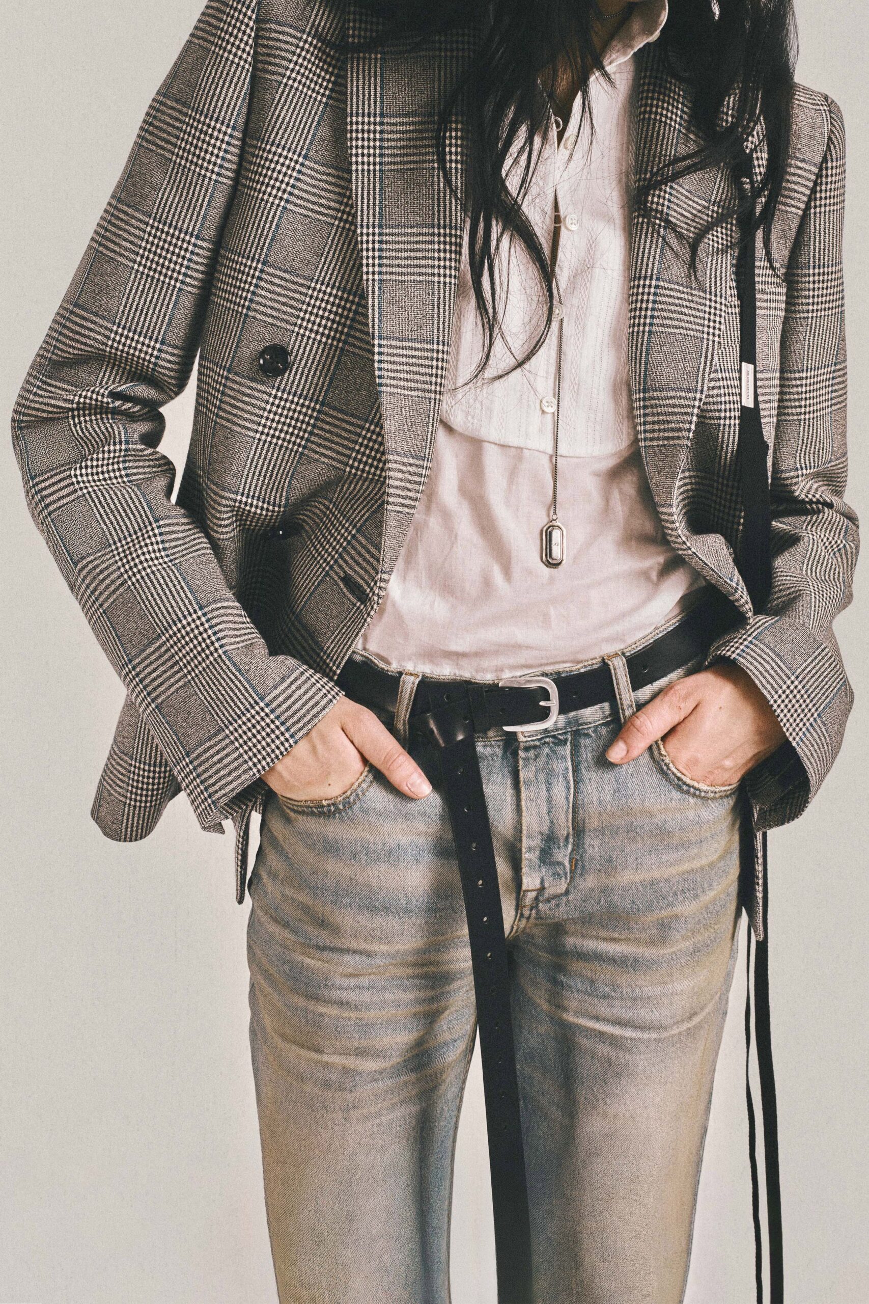 white cotton long-sleeve collared relaxed shirt