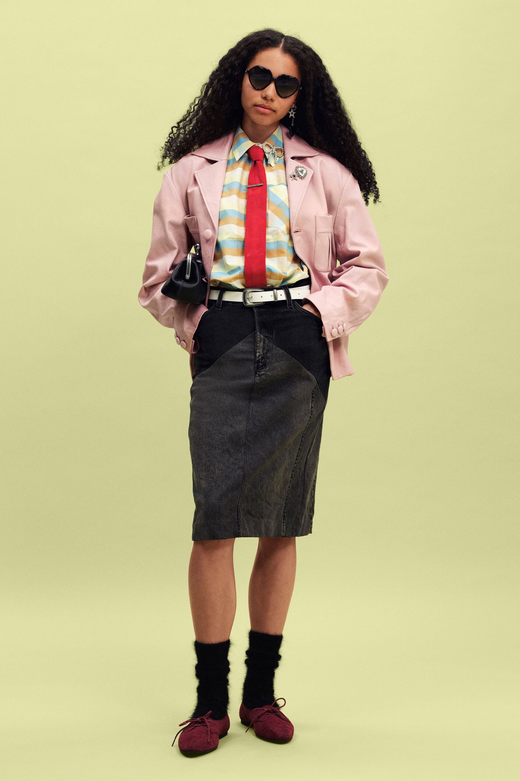 multi cotton short-sleeve collared relaxed shirt