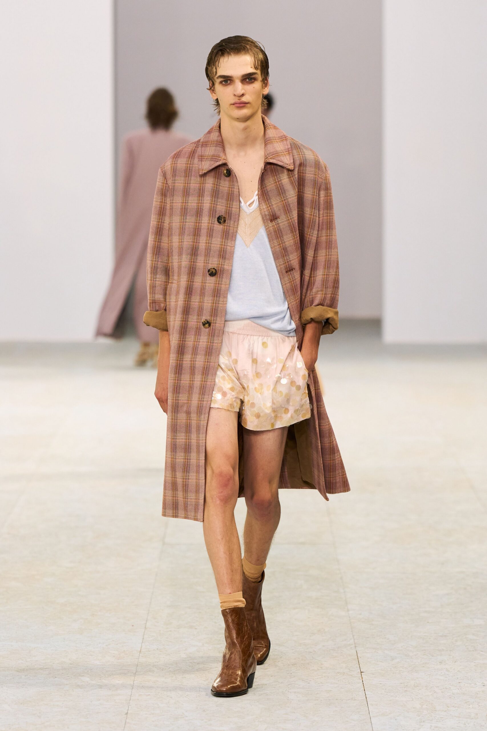 brown leather boots