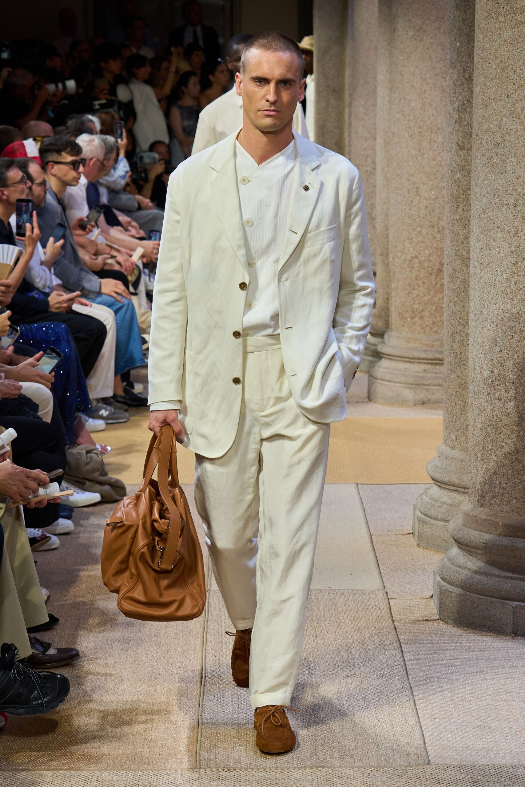 Giorgio Armani Spring 2027 Menswear Look 78