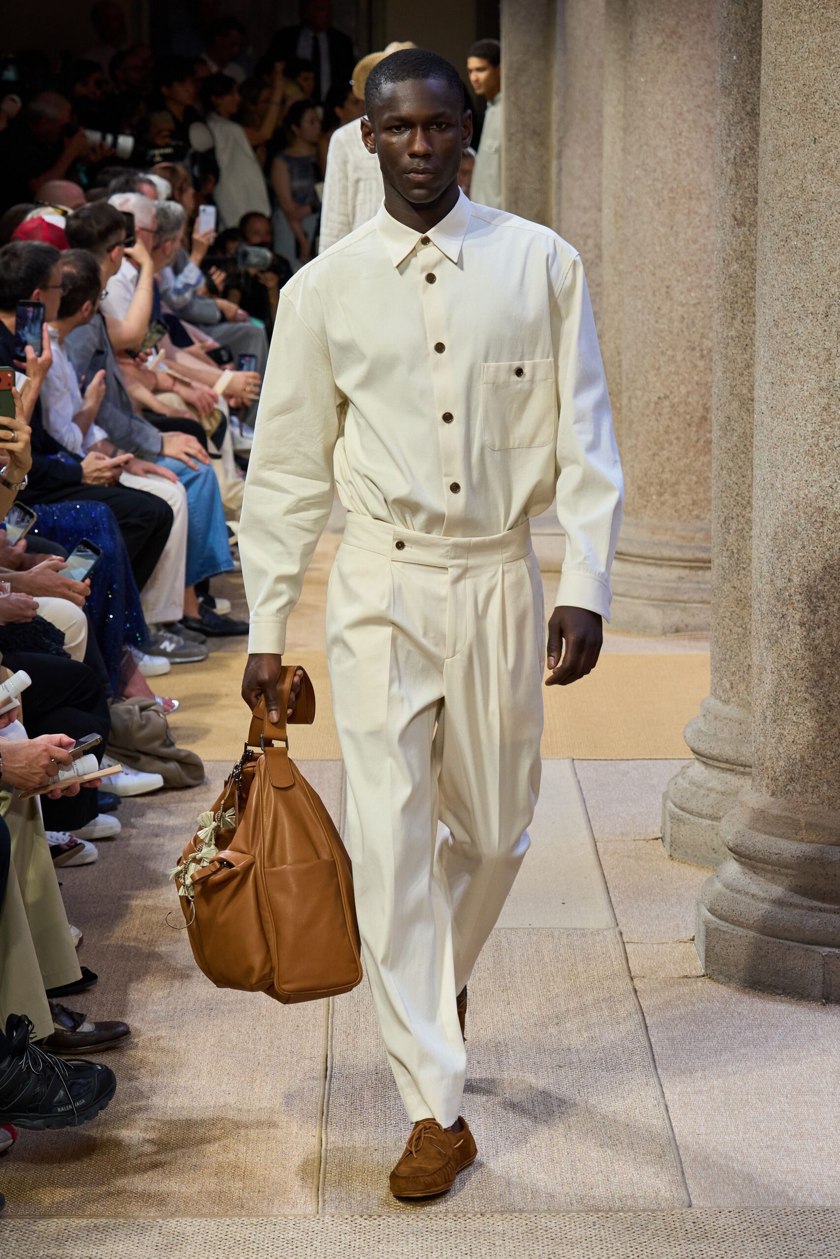 white cotton shirt and pants