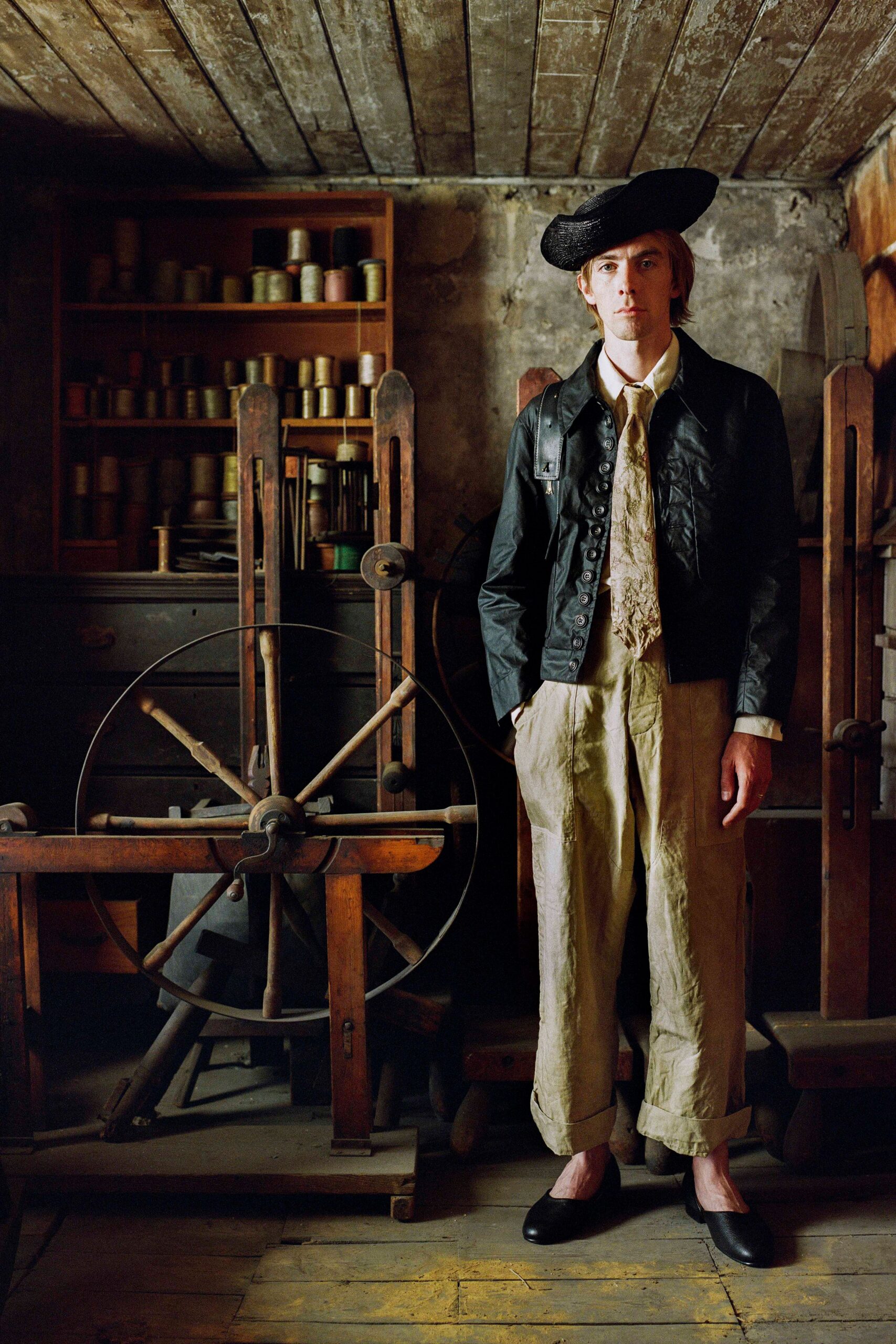 John Alexander Skelton Spring 2027 Menswear Look 15