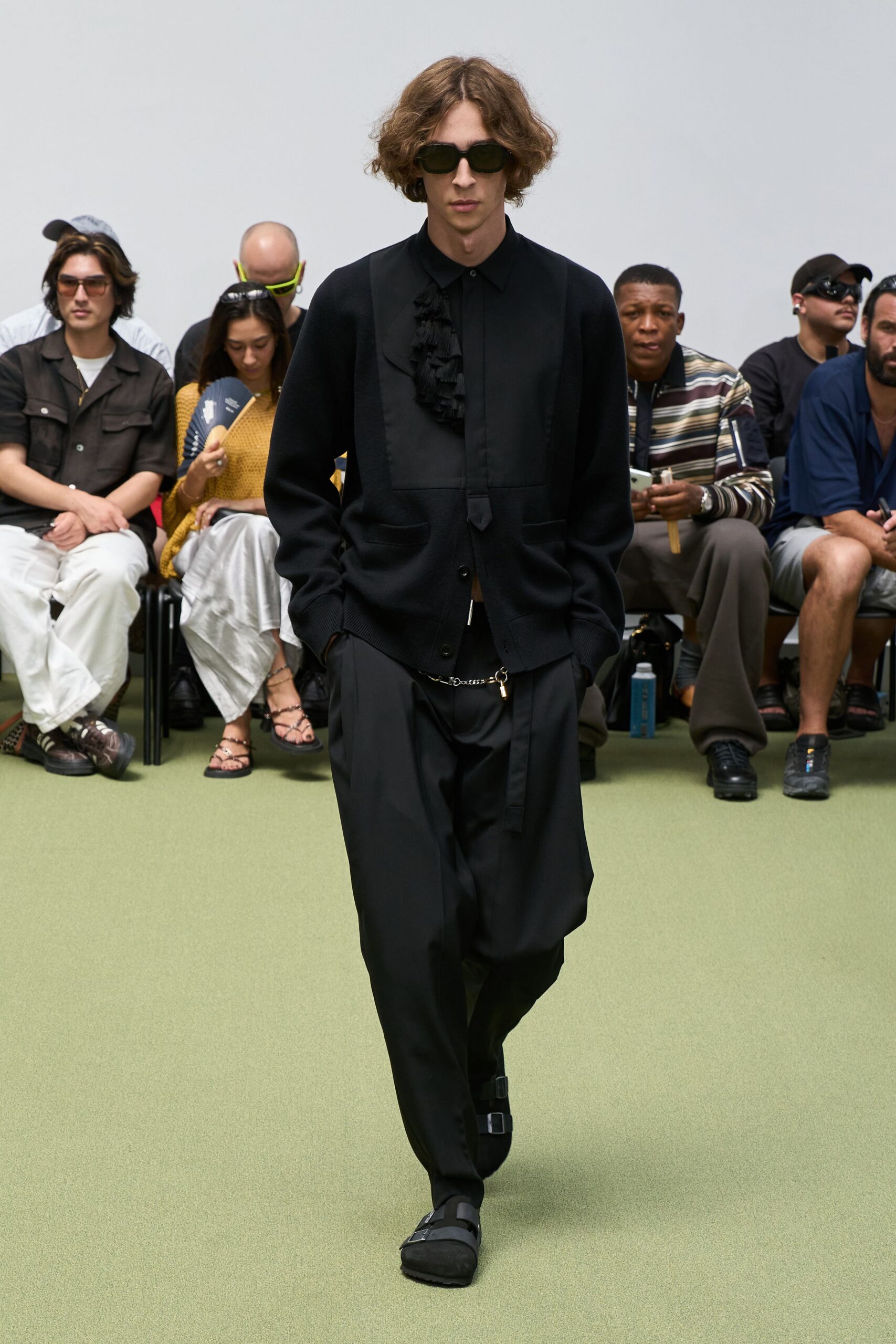 black relaxed shirt and pants