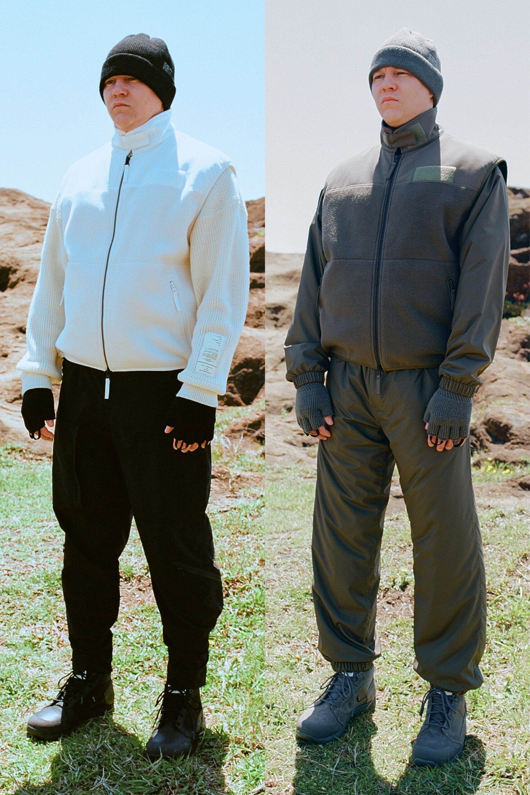 N.Hoolywood Test Product Exchange Service Fall 2026 Menswear Look 4