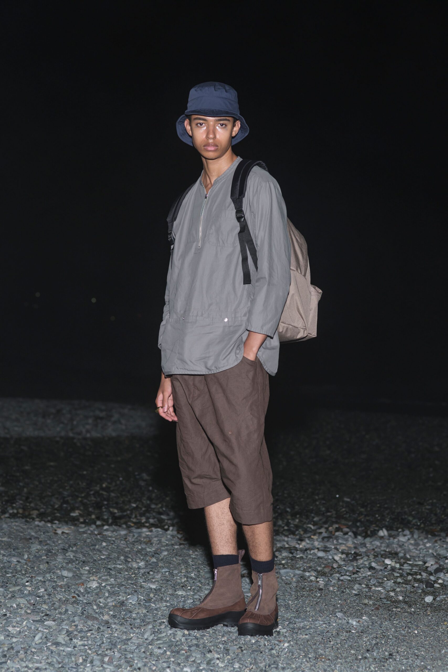beige cotton bag