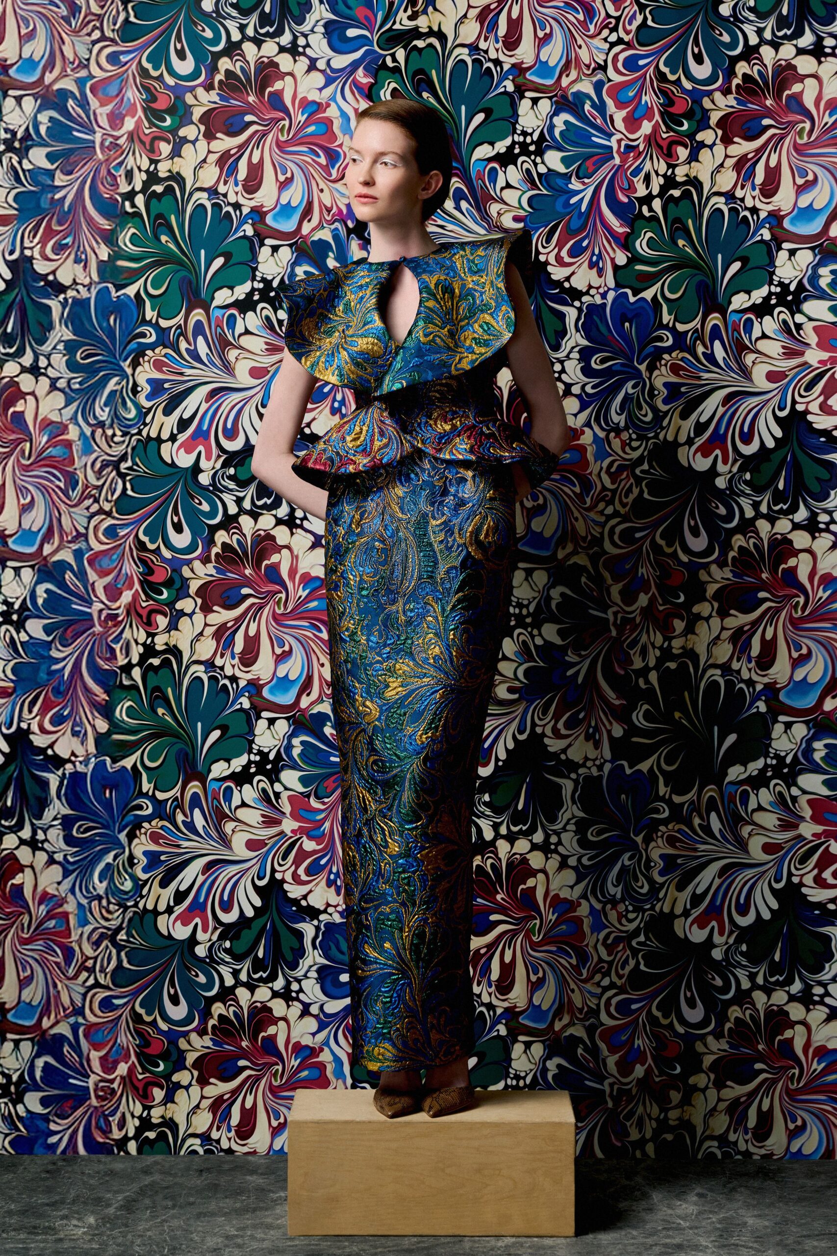 Mary Katrantzou Resort 2027 Look 12