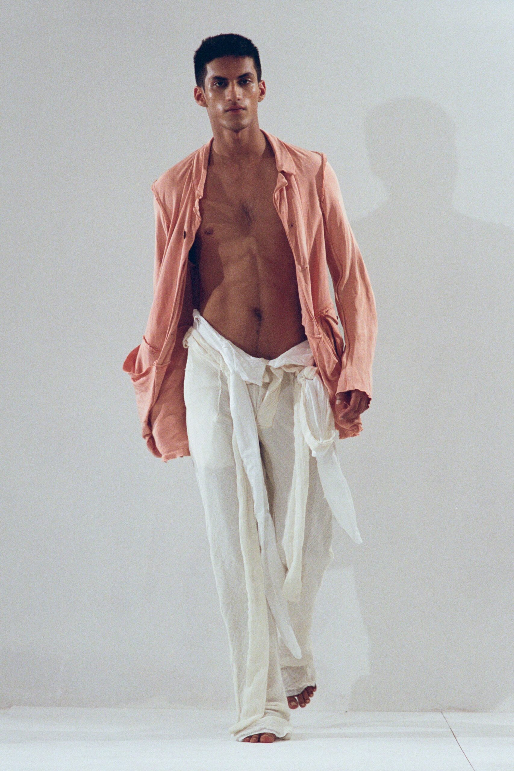 white cotton relaxed wide-leg pants