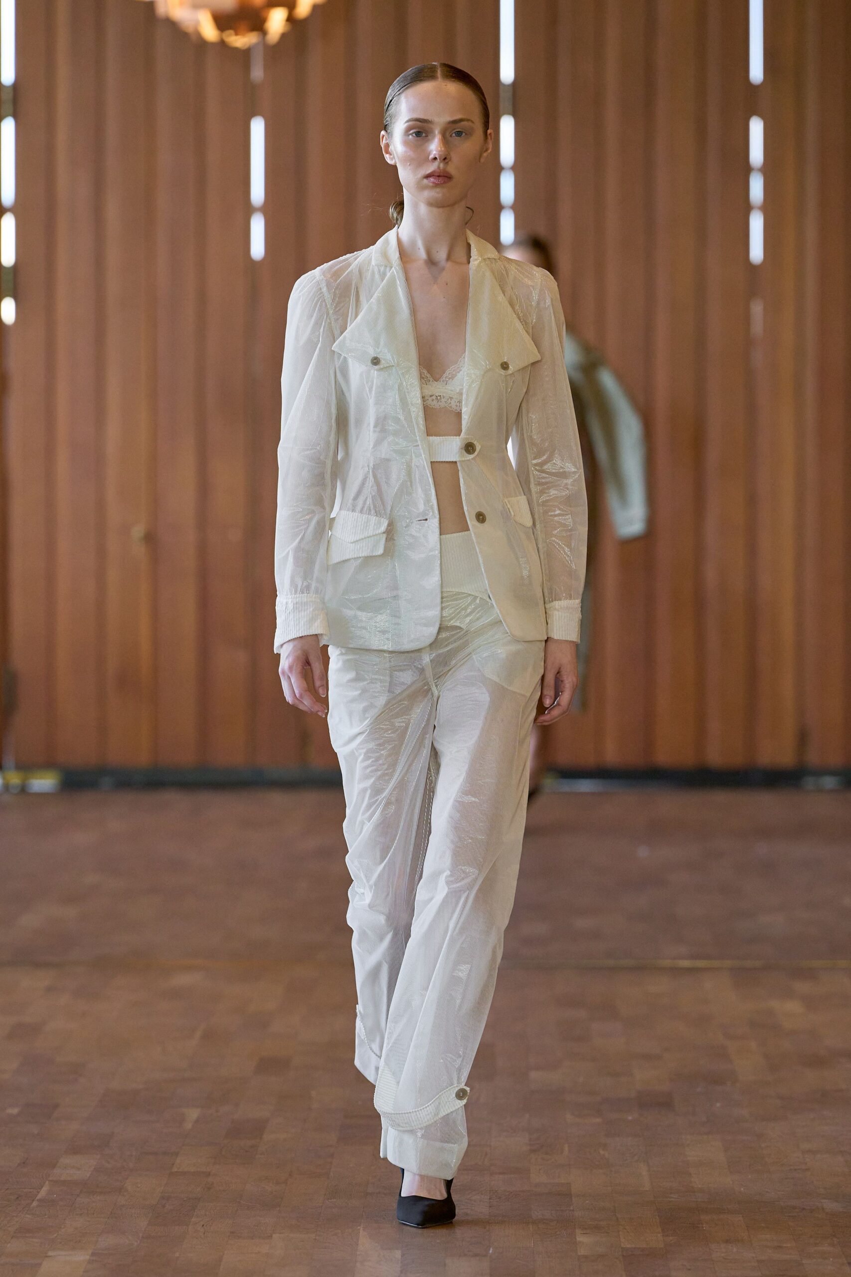 white cotton relaxed straight-leg pants