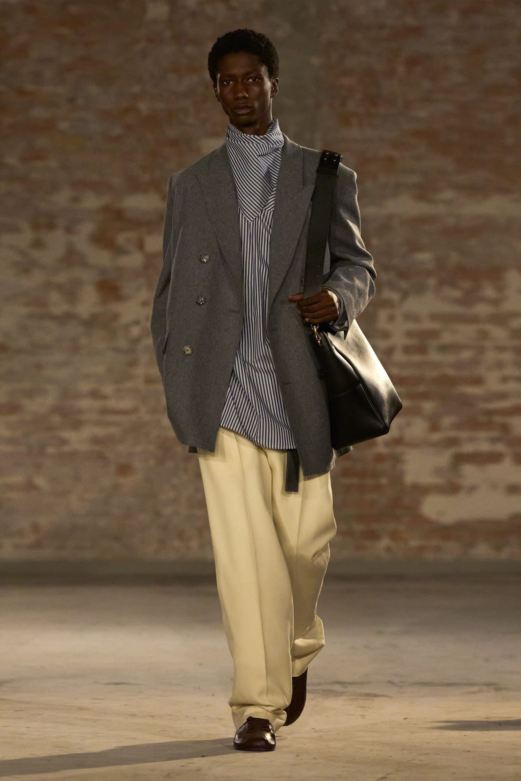 ivory unknown wide-leg pants