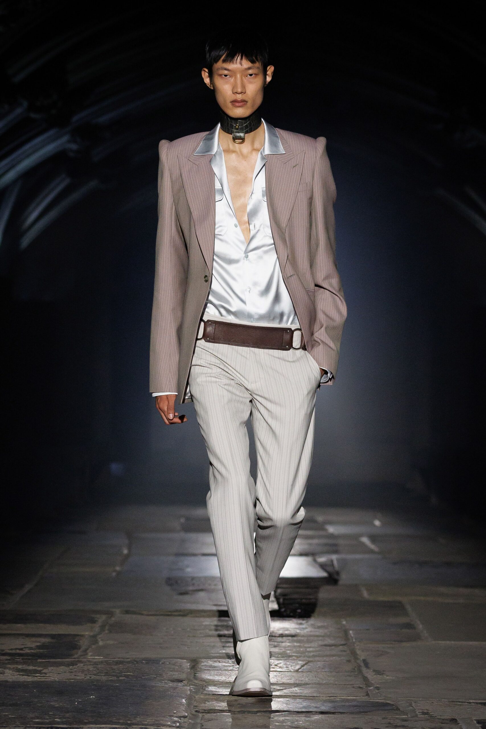 white leather ankle square-toe boots