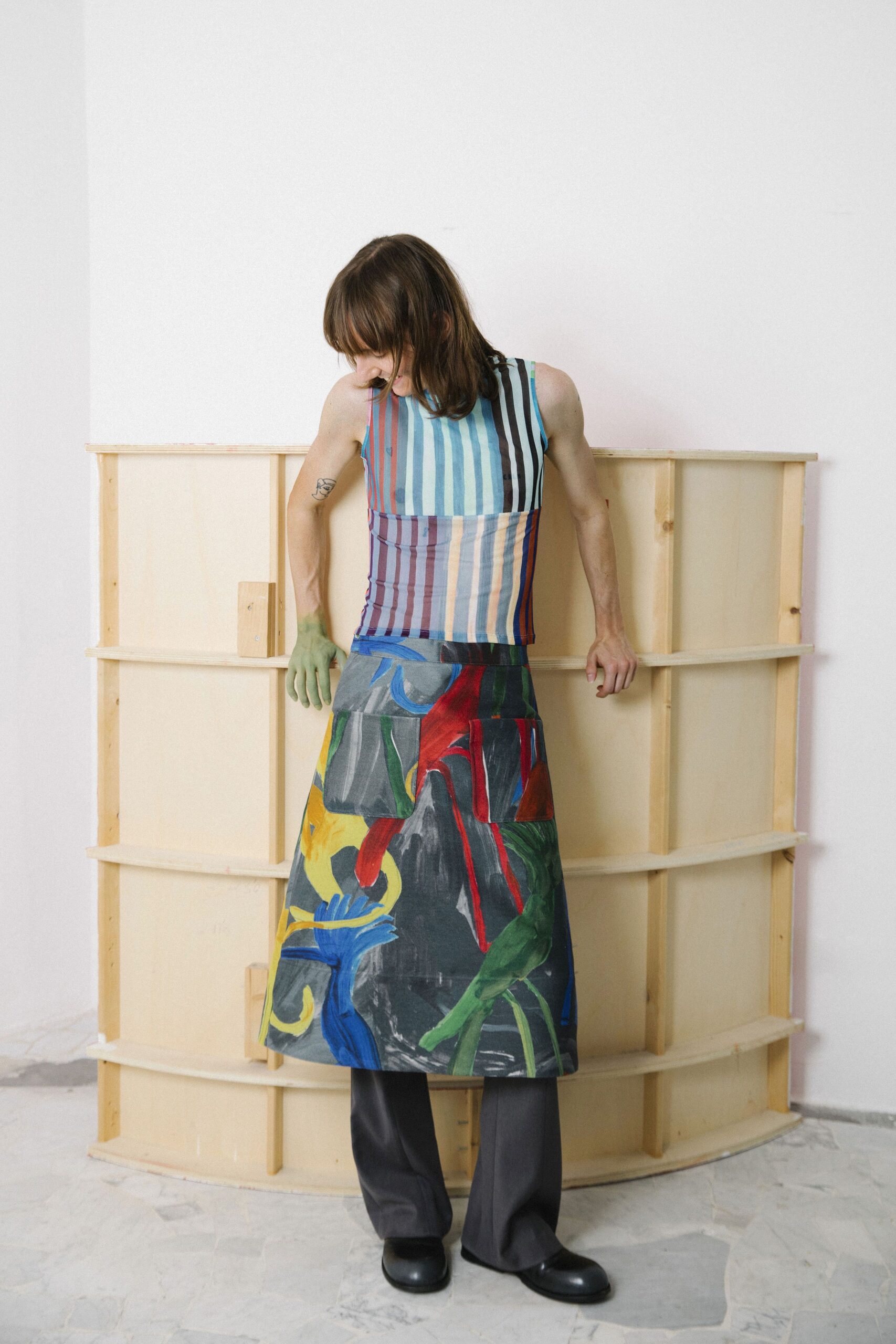 Arthur Arbesser Fall 2026 Ready-to-Wear Look 10