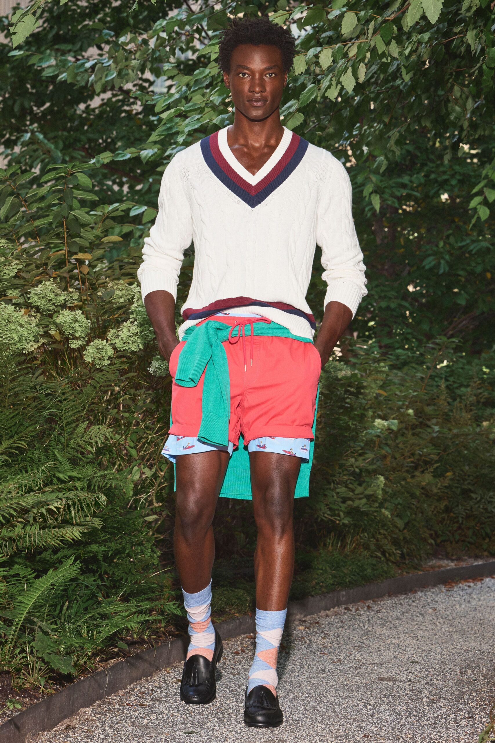 white cricket sweater