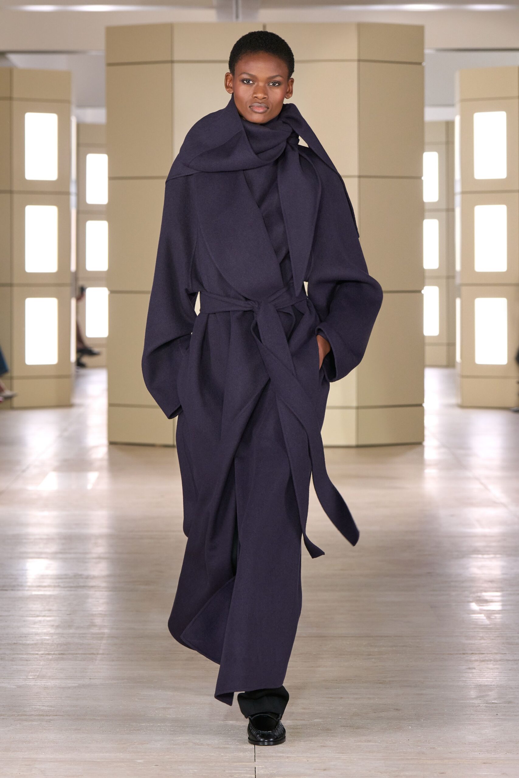 belted wrap coat