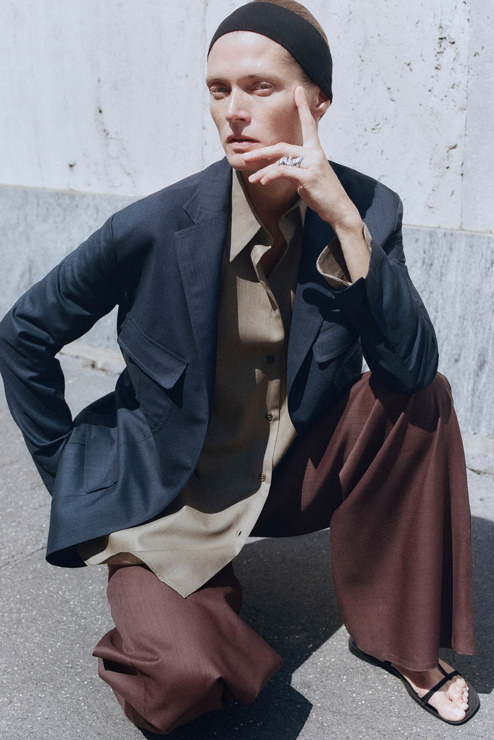 cropped utility jacket