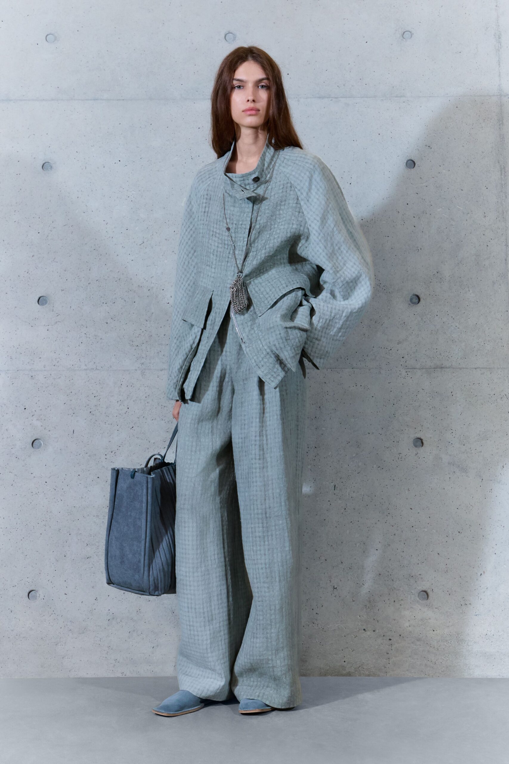 draped cocoon jacket