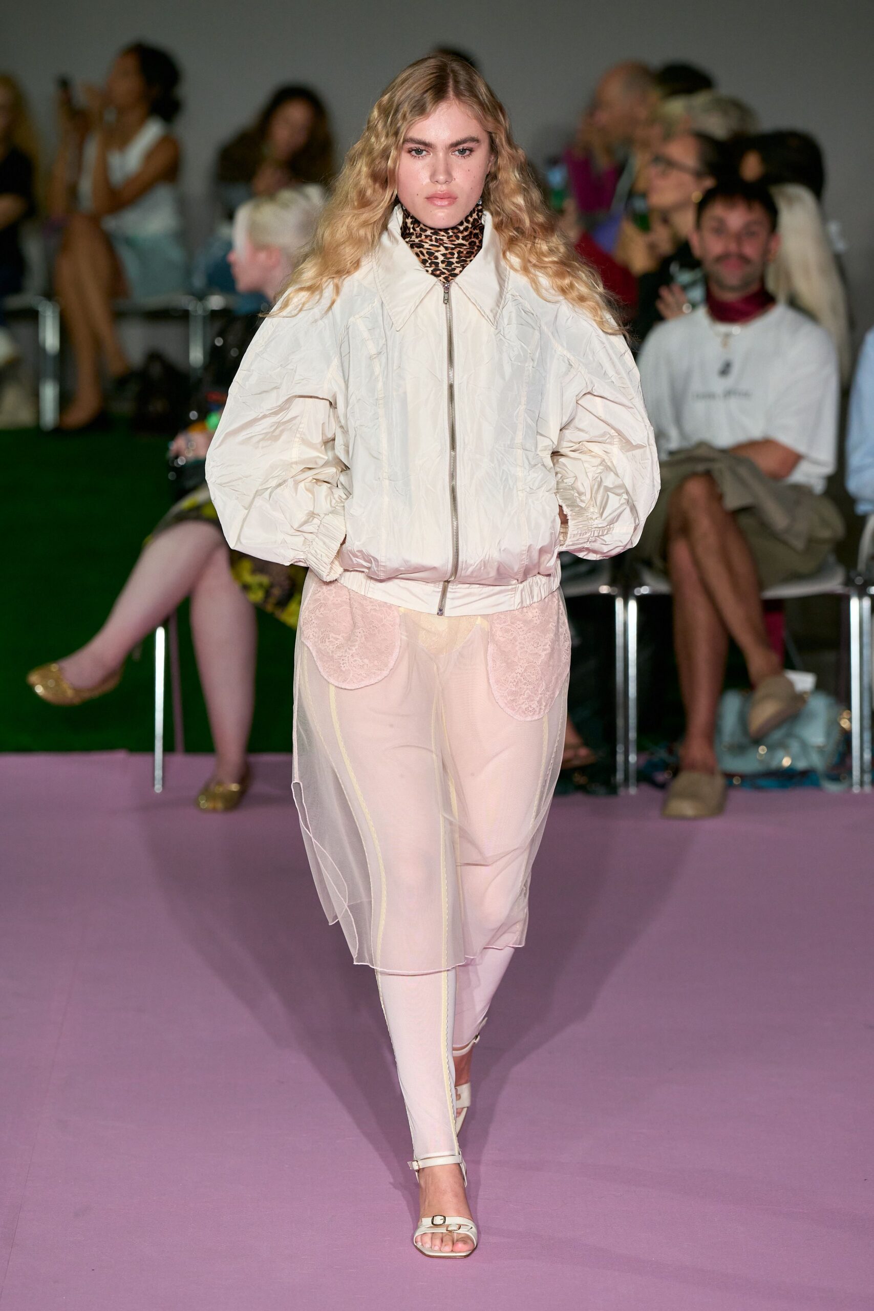 ivory bomber jacket