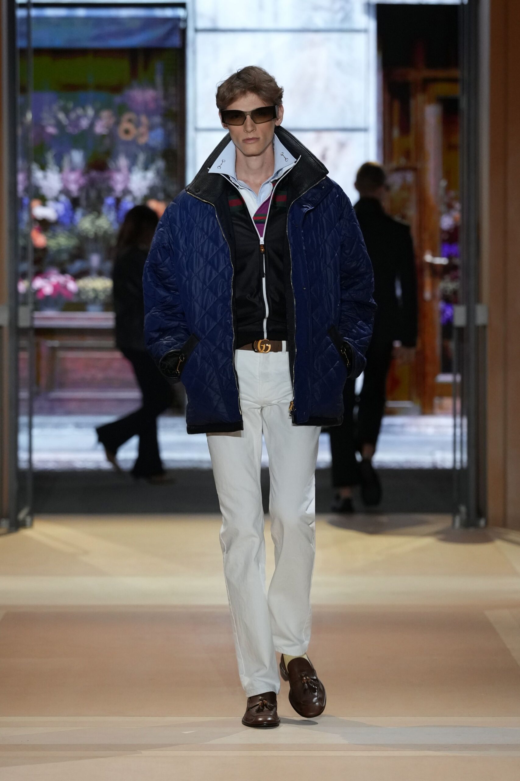 oversized quilted puffer jacket