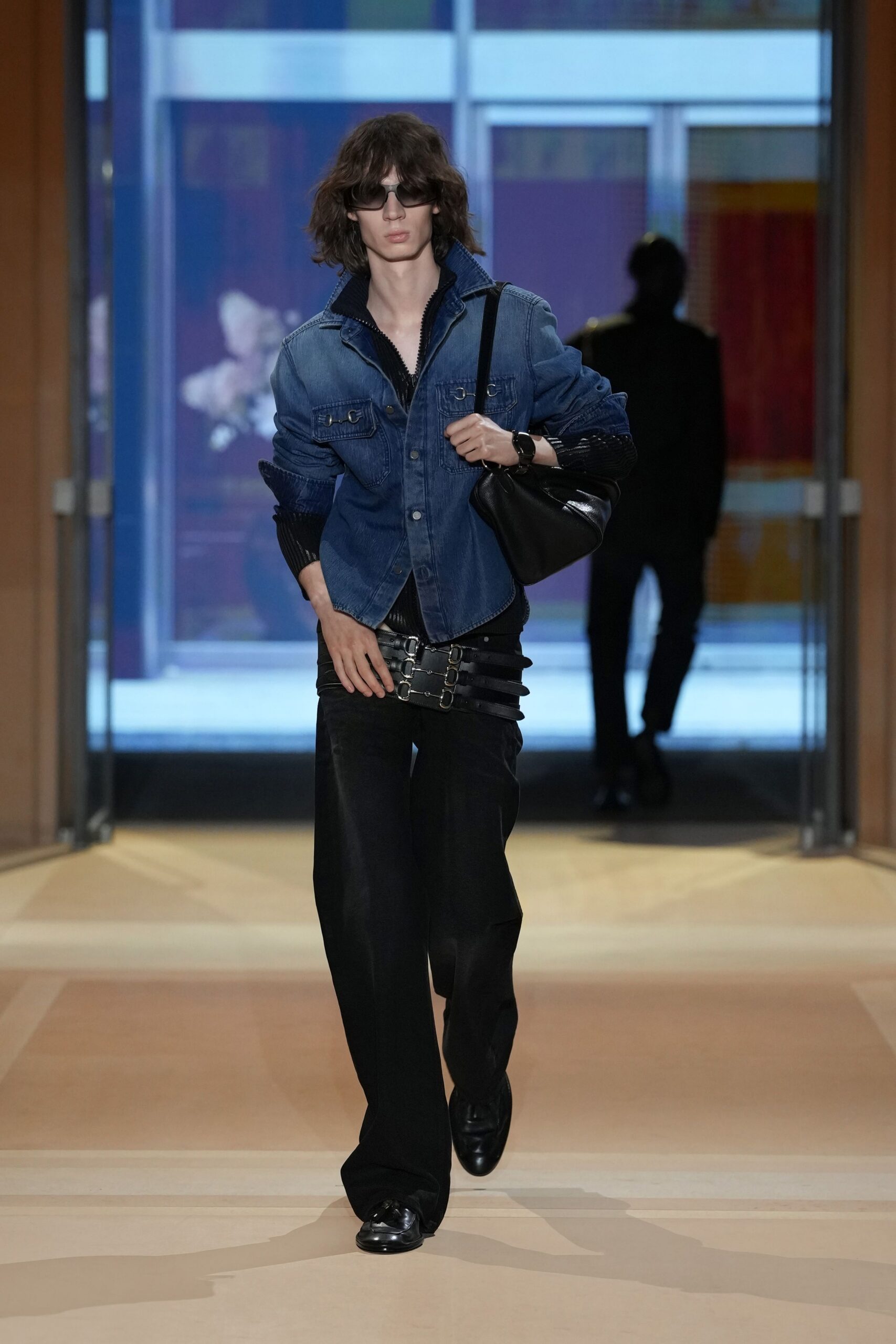 western denim shirt jacket