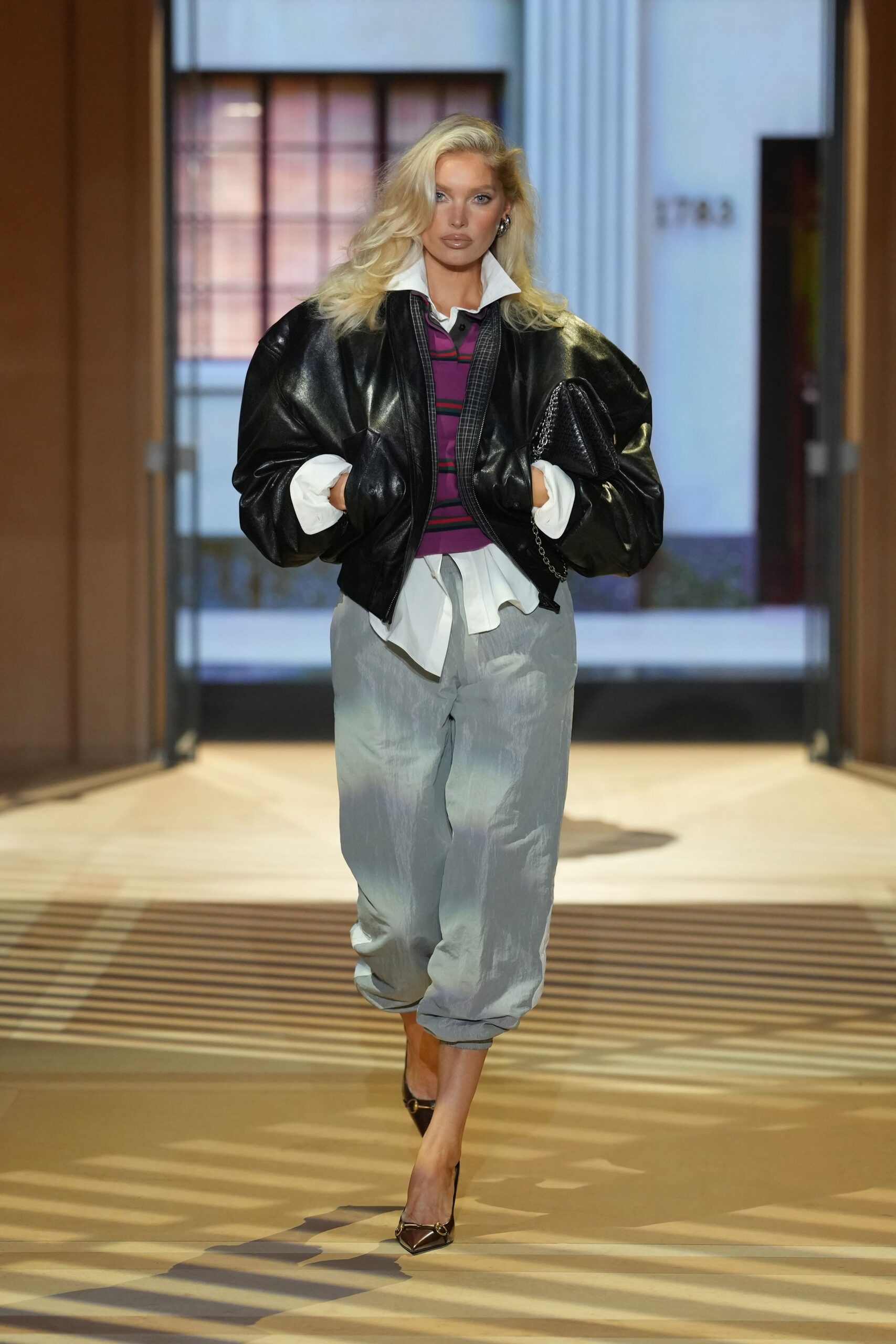 gray unknown relaxed flowing cropped pants