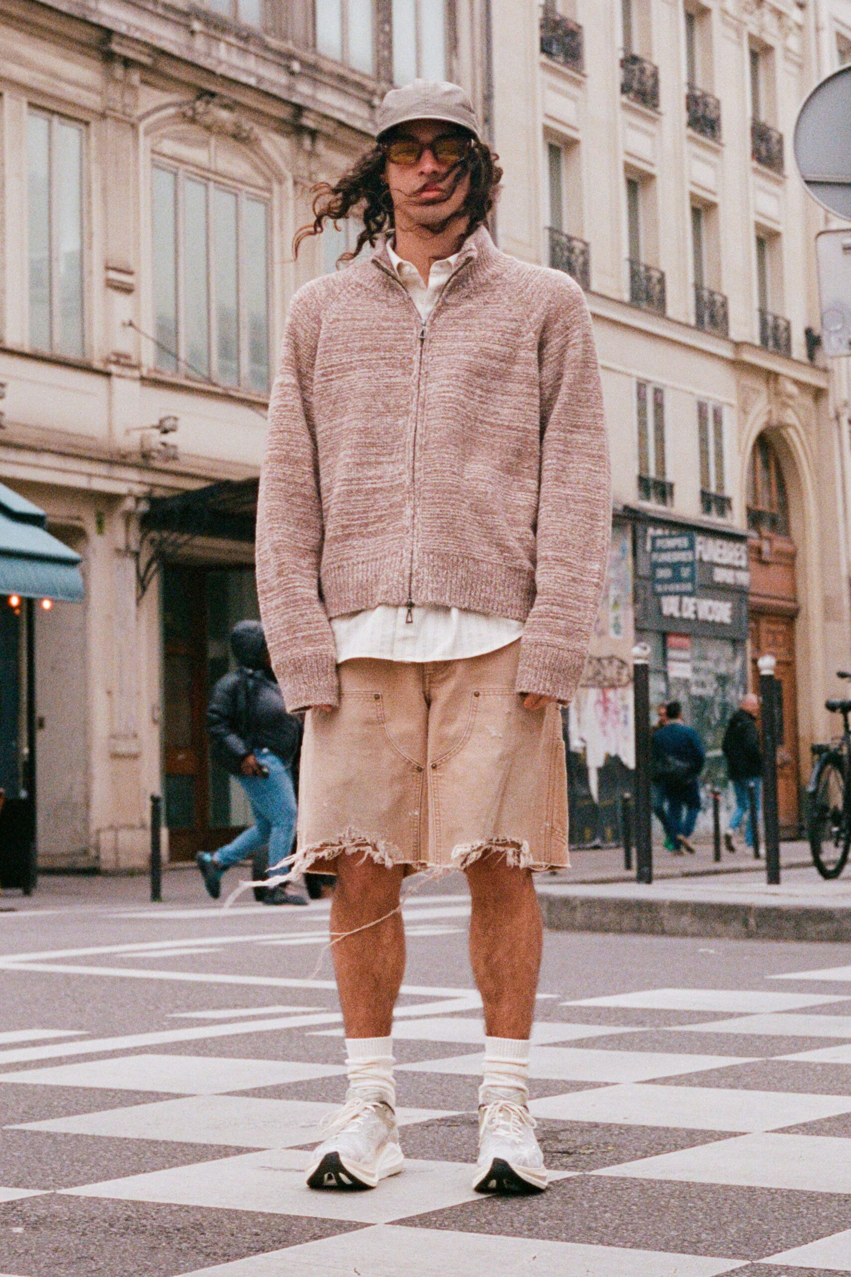 white knit crew socks