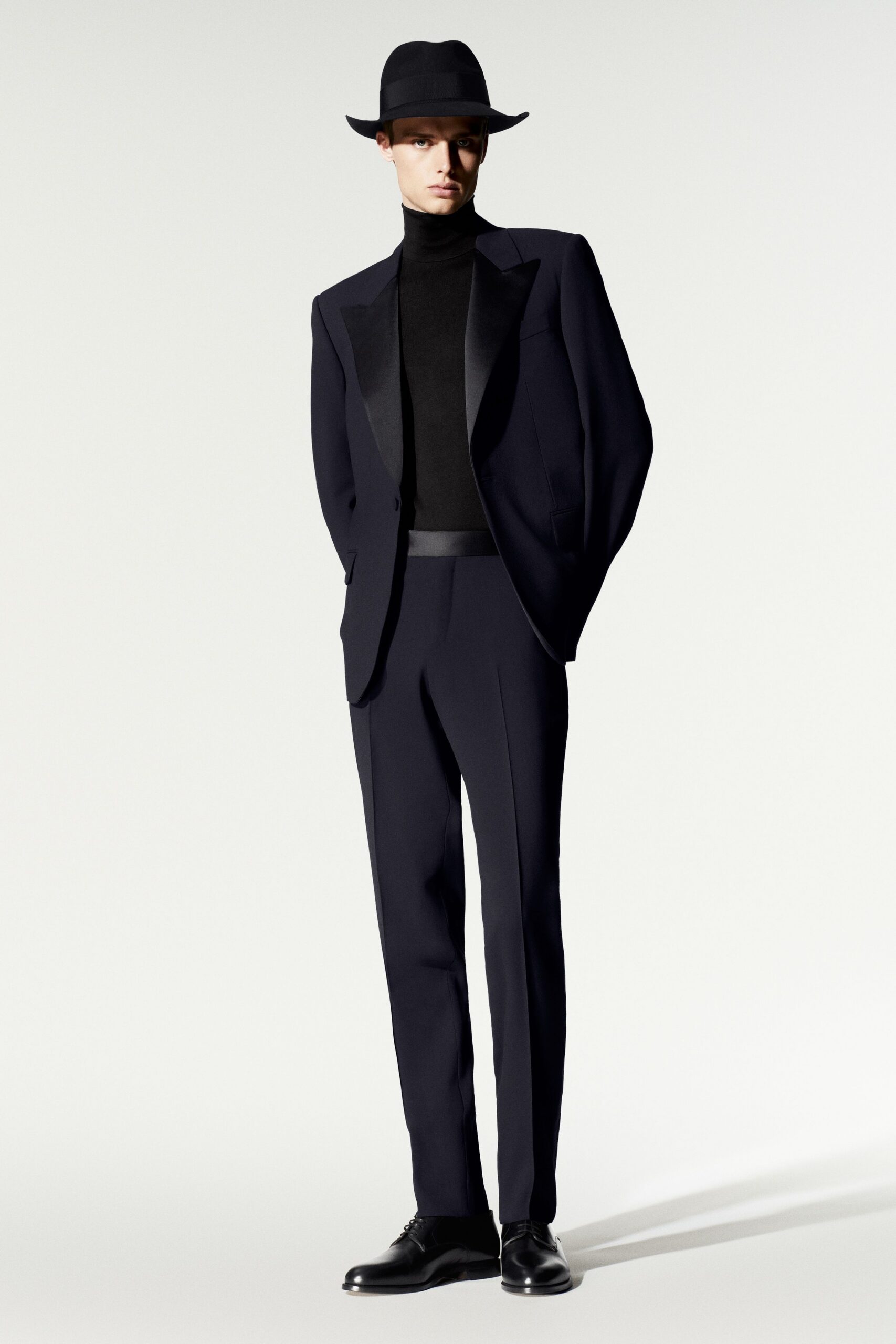 black tuxedo jacket