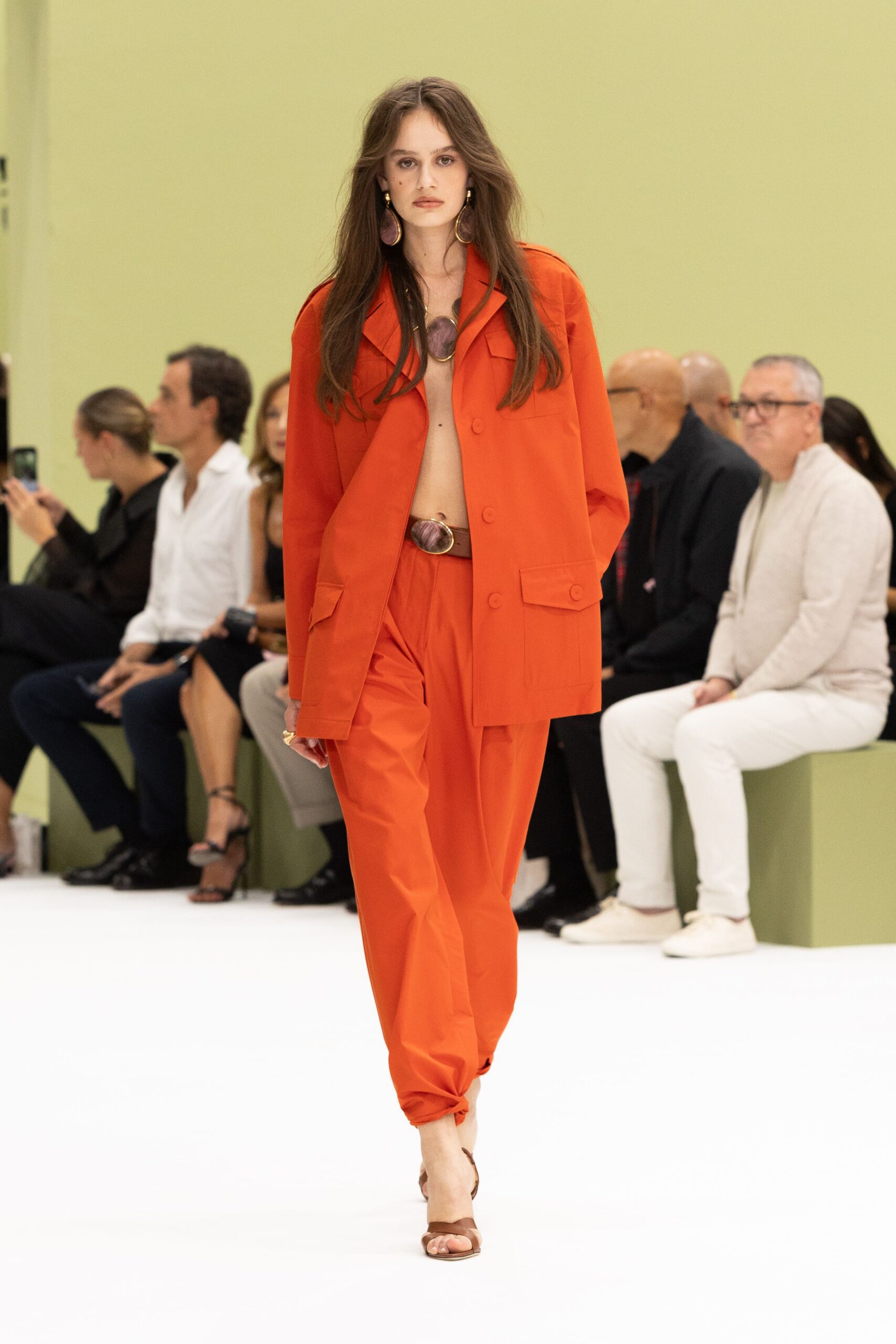 orange safari jacket
