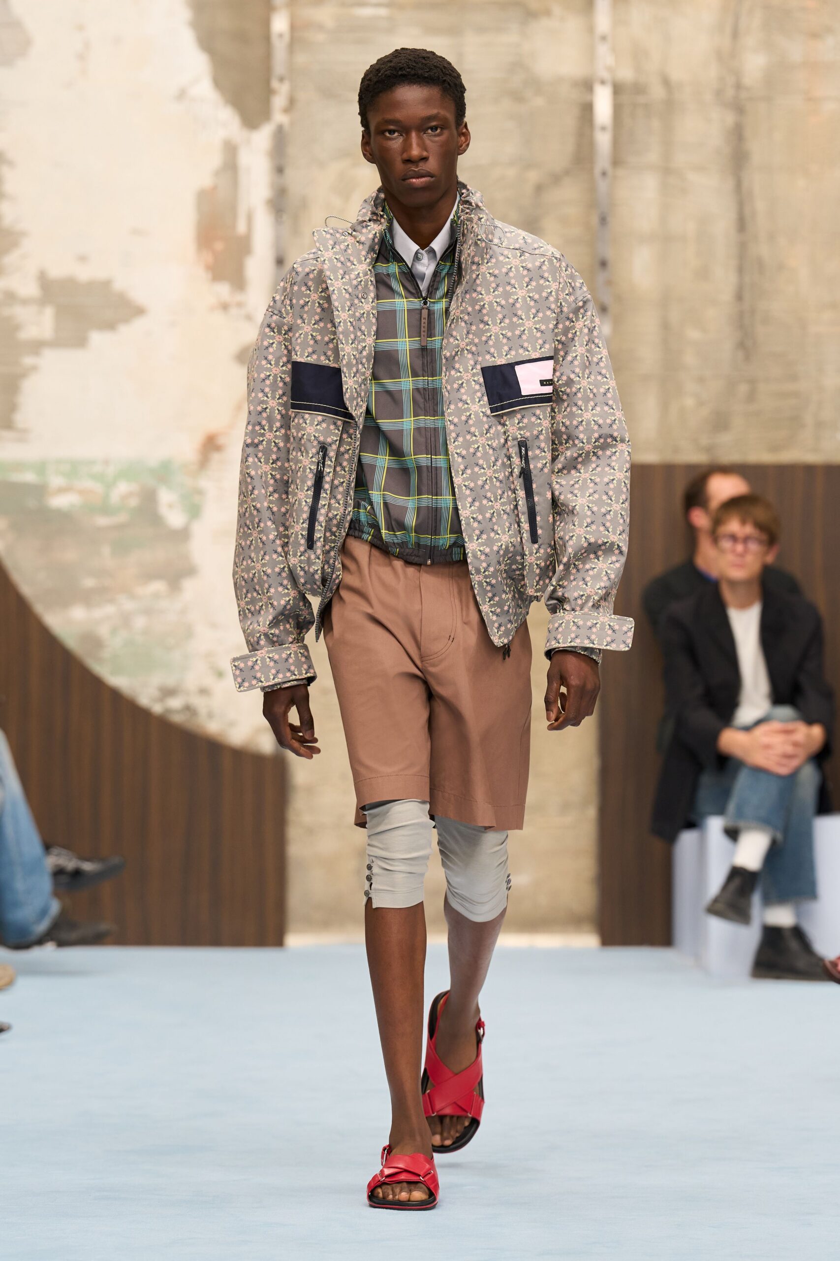 floral utility jacket