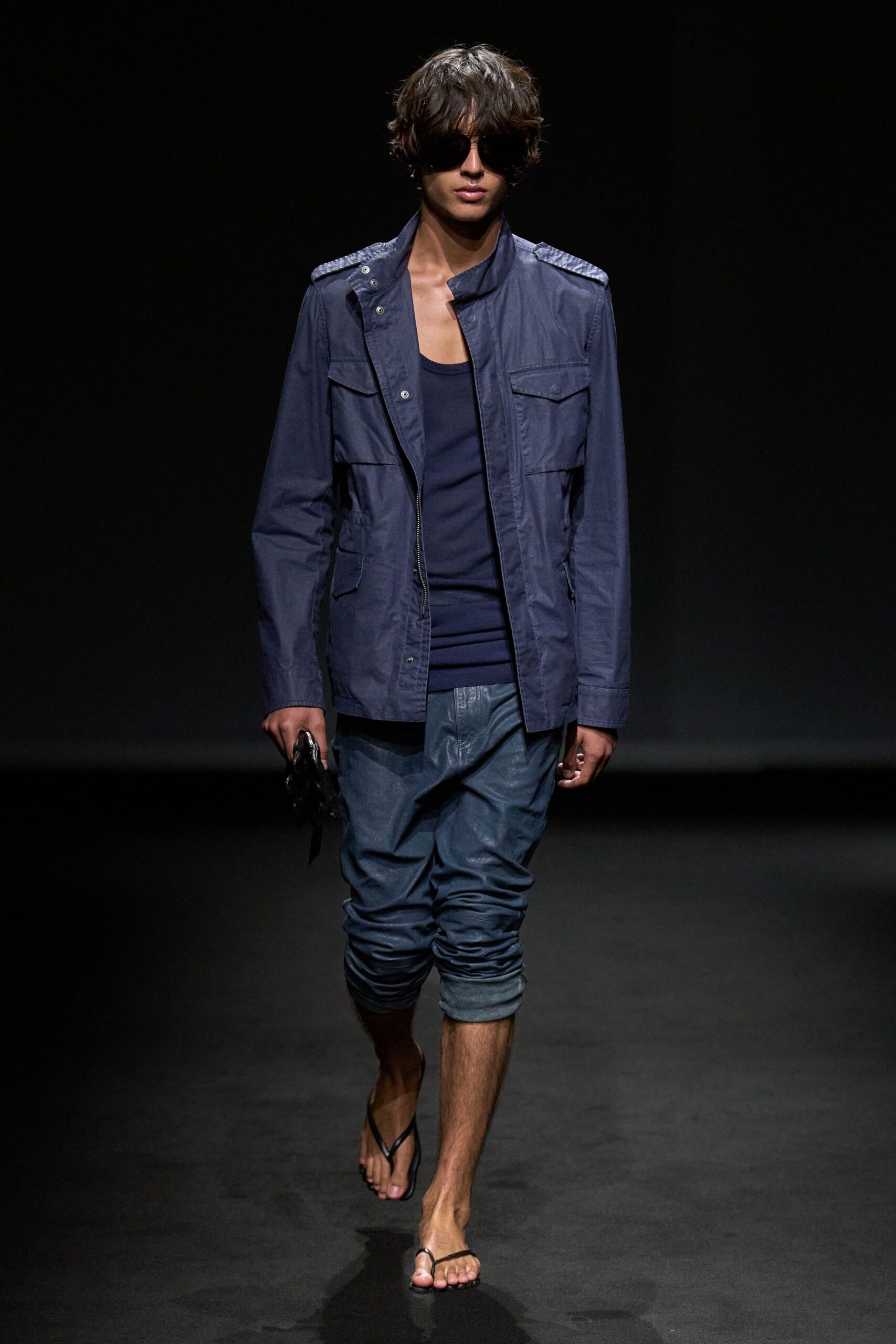 blue field jacket