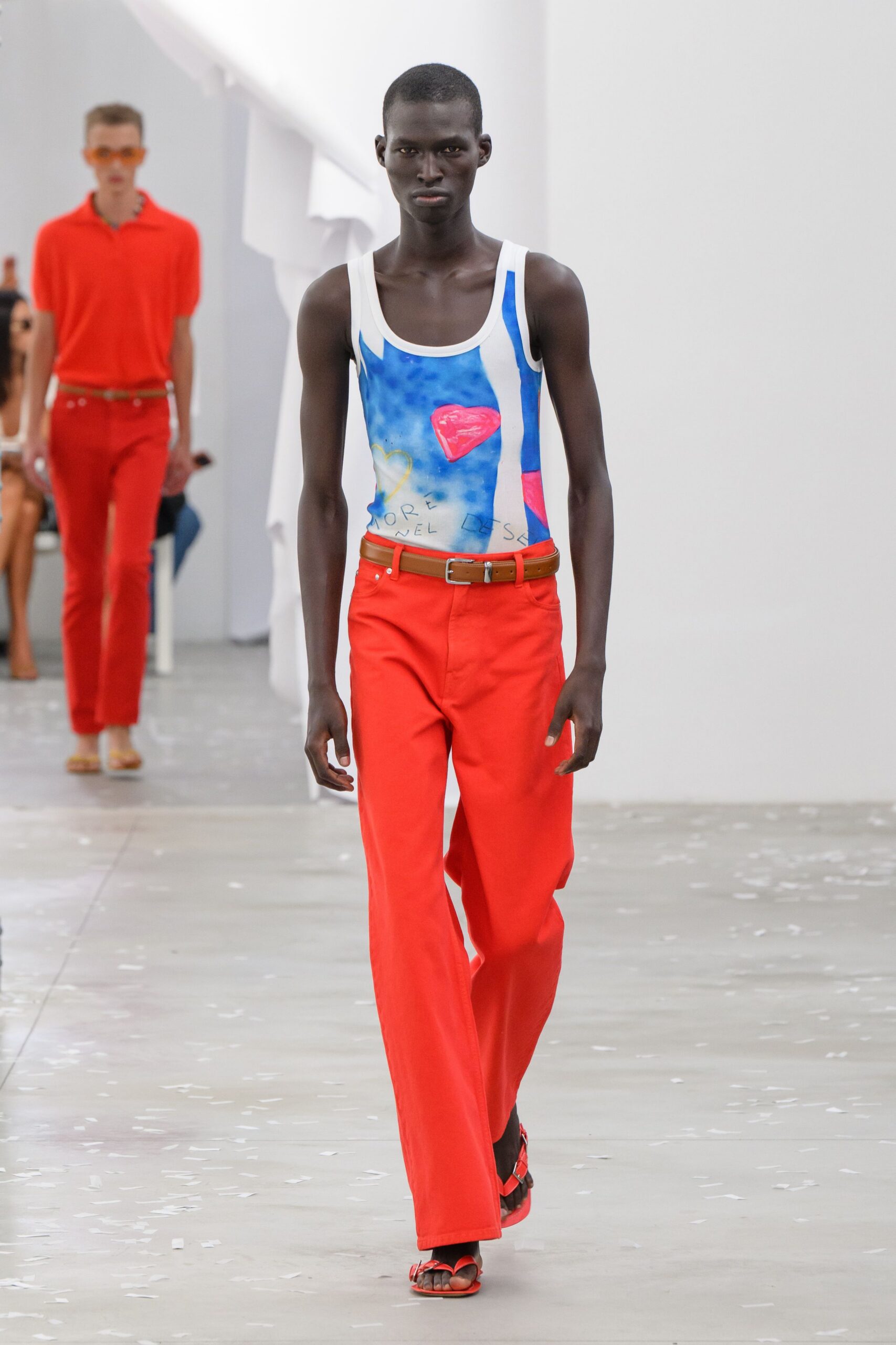 graphic printed tank top