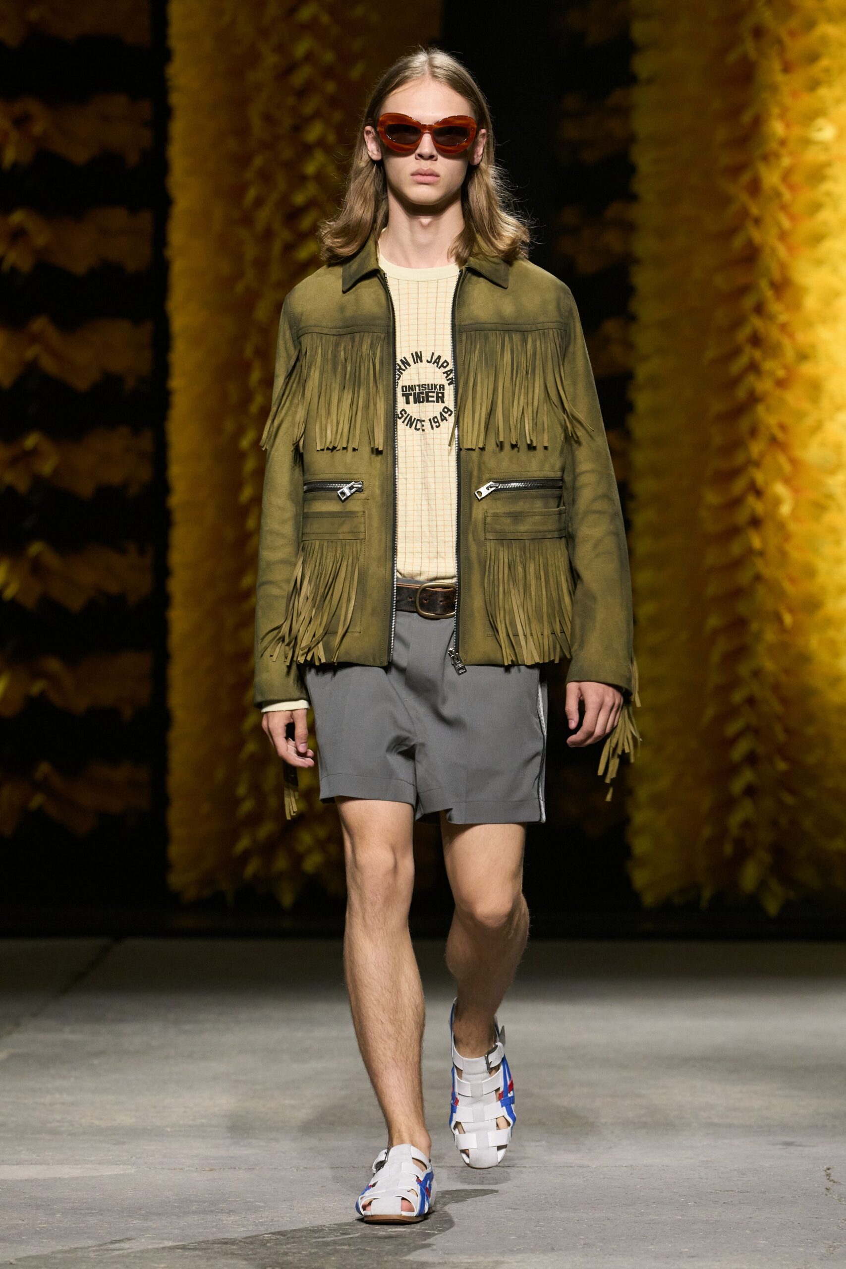 fringed suede western jacket