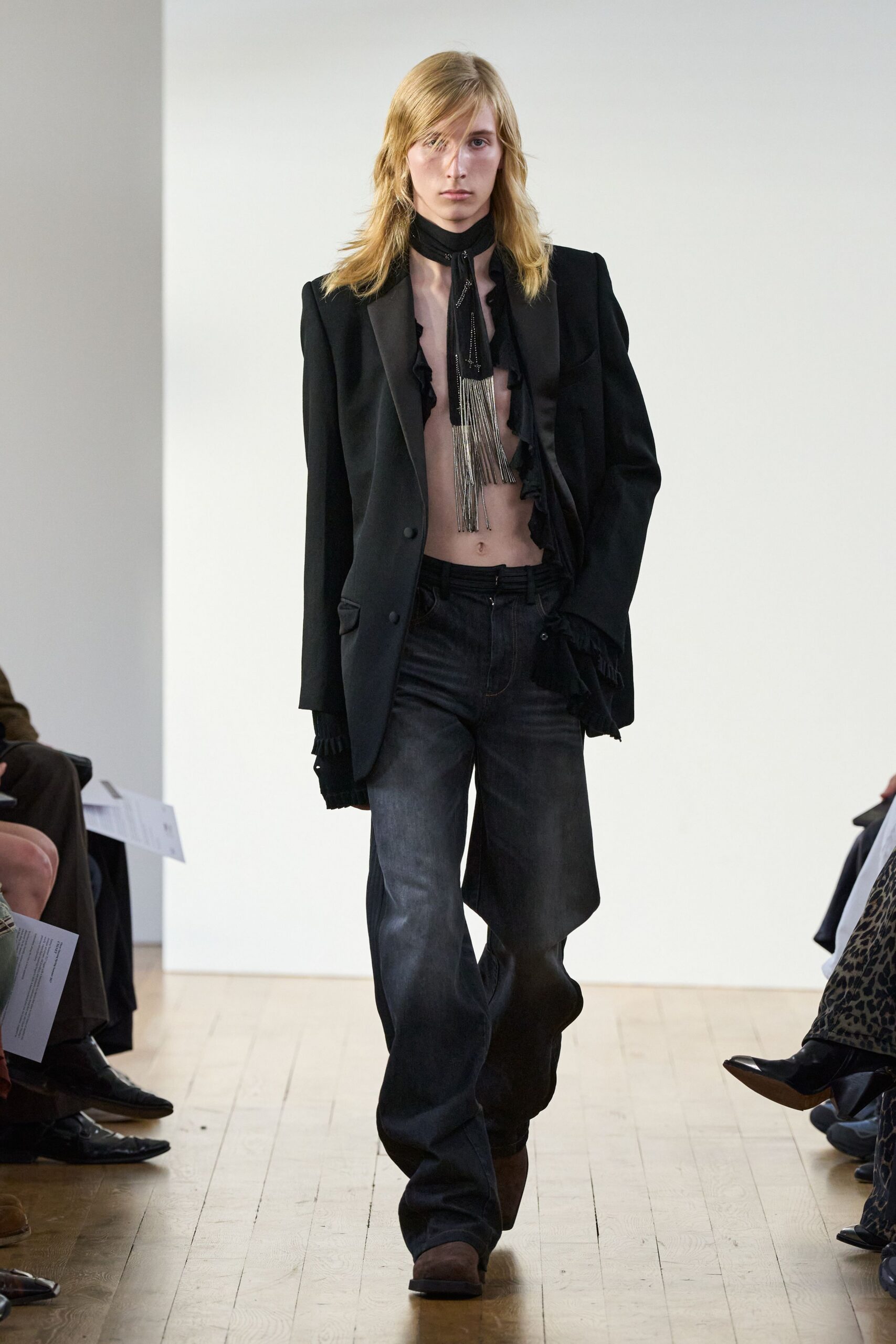 black tuxedo blazer