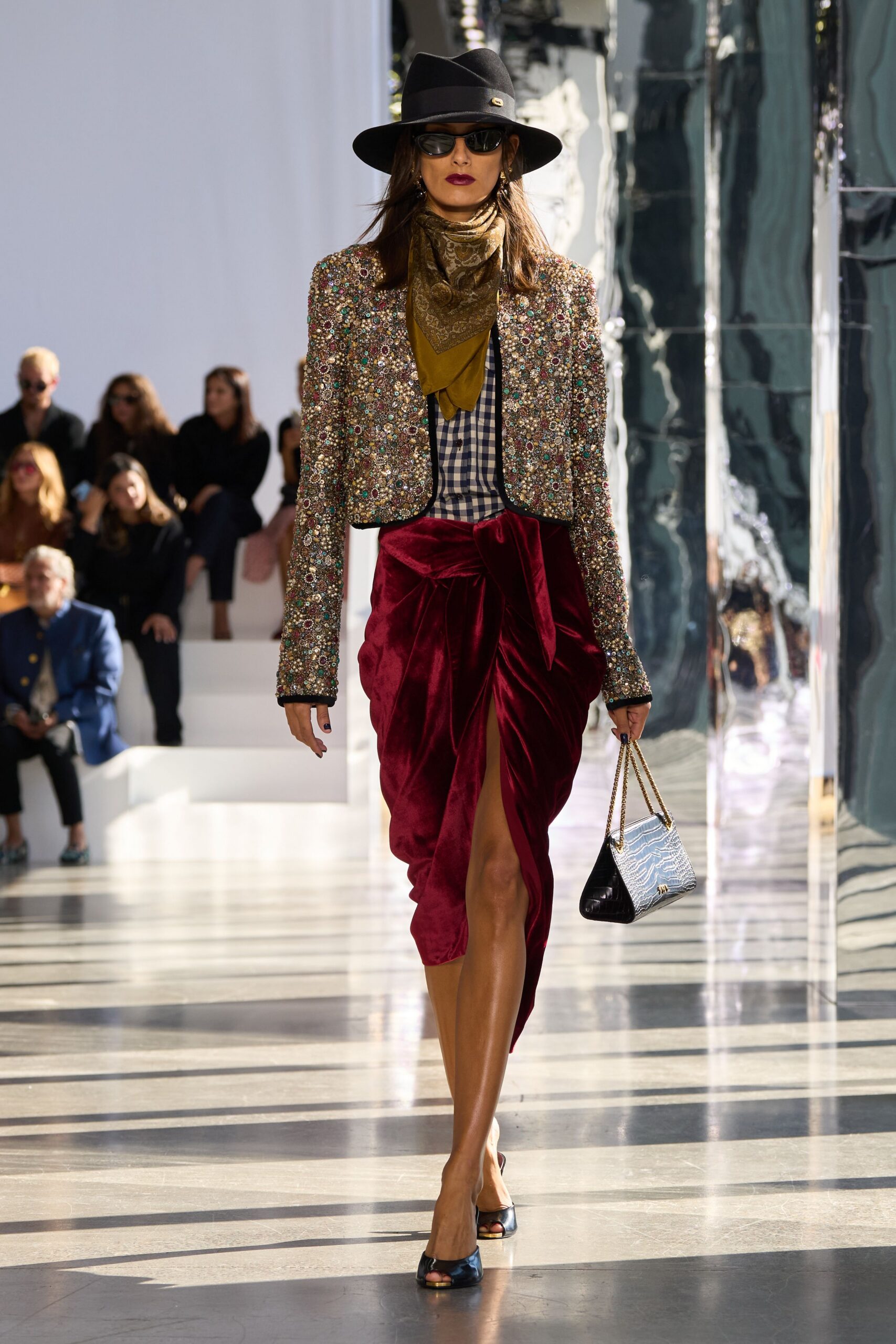 jewel-encrusted cropped bolero jacket