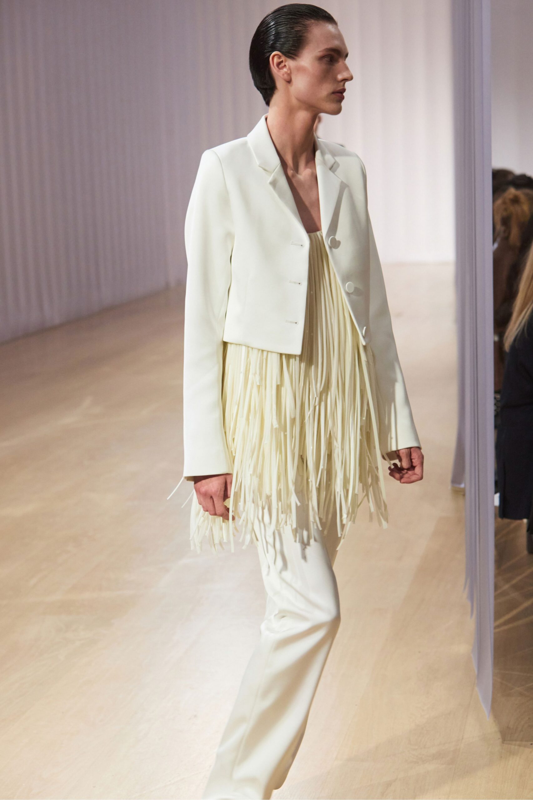 ivory unknown wide-leg pants