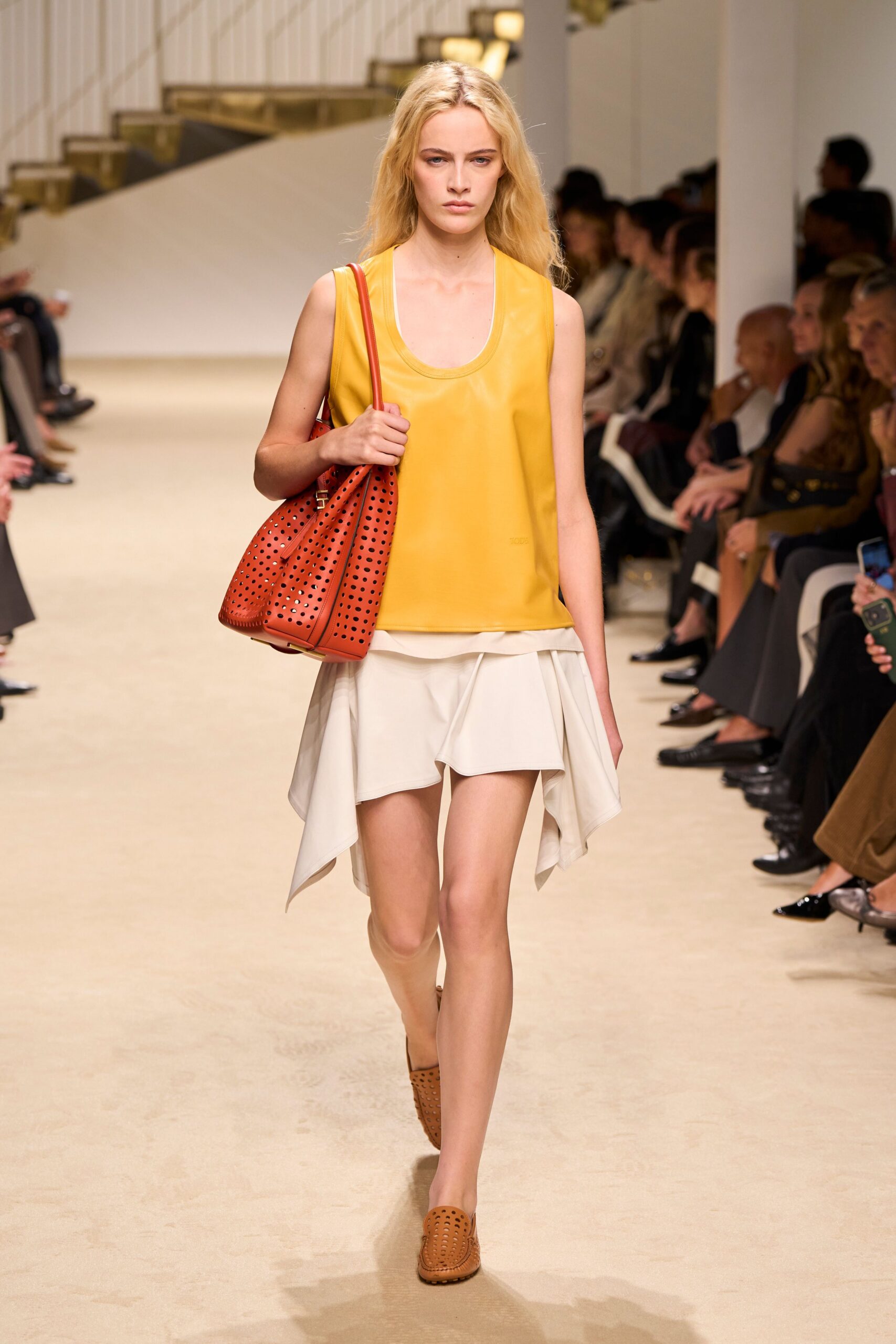 white unknown asymmetric draped flowing mini skirt