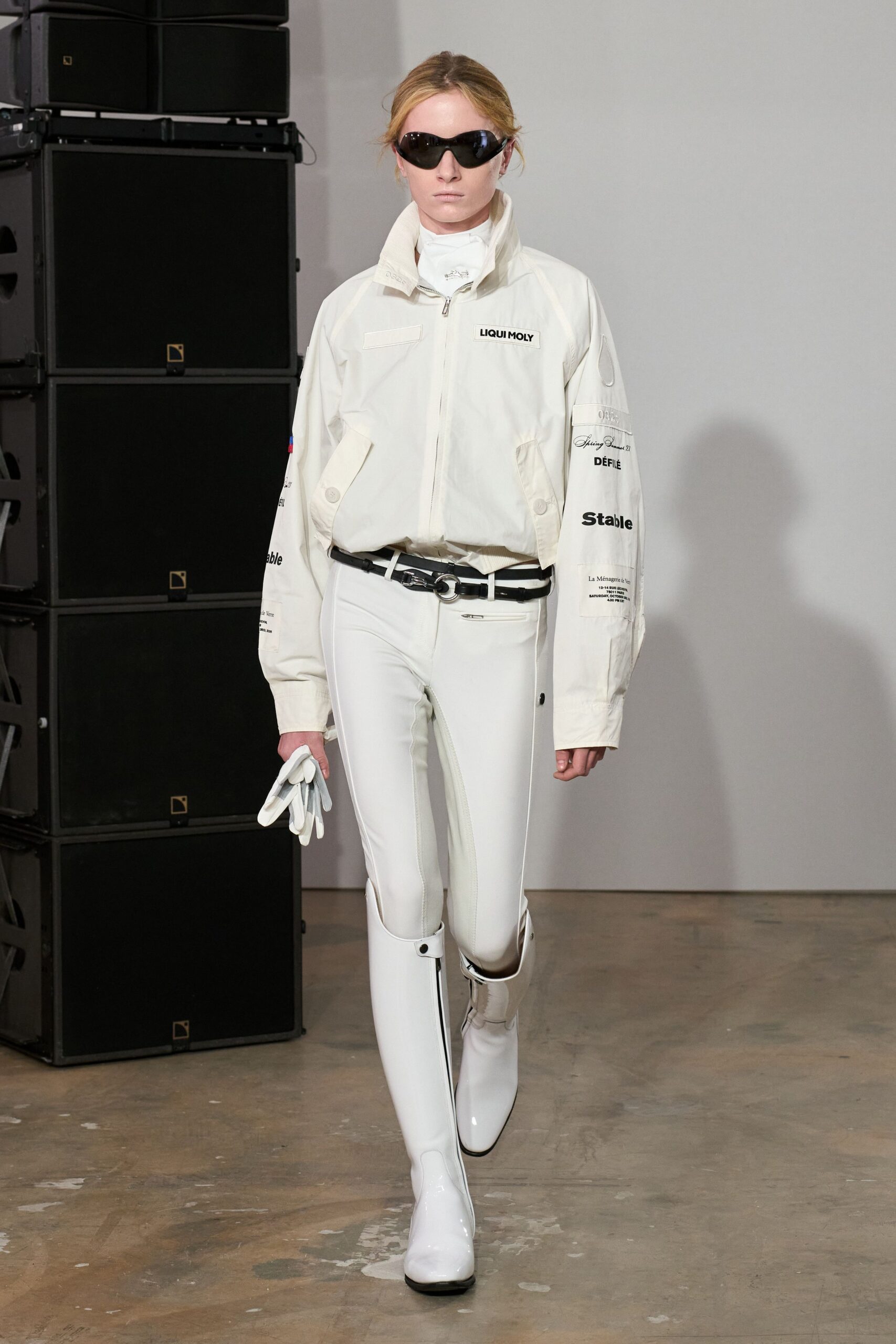 white racing jacket
