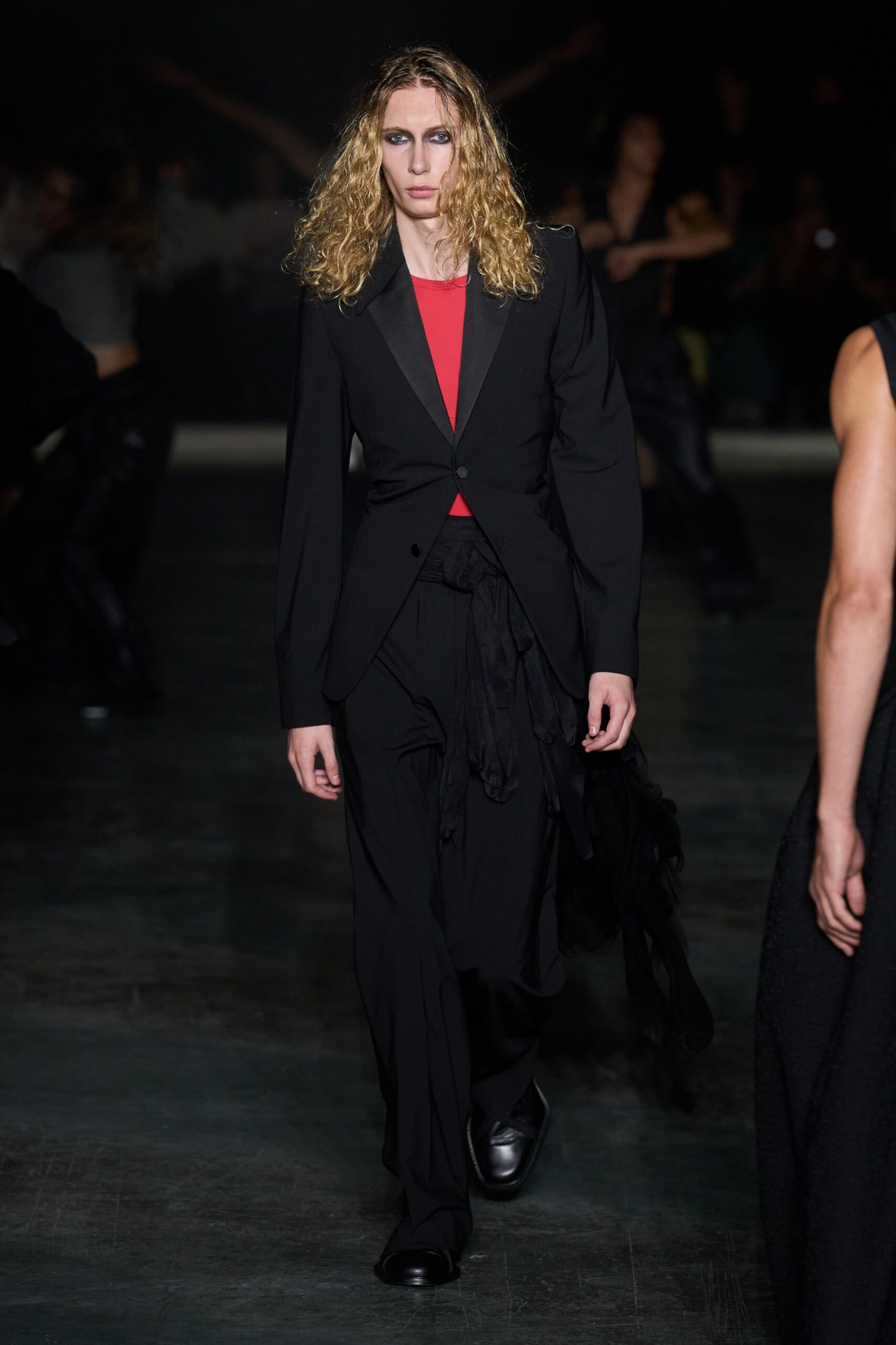 black tuxedo blazer