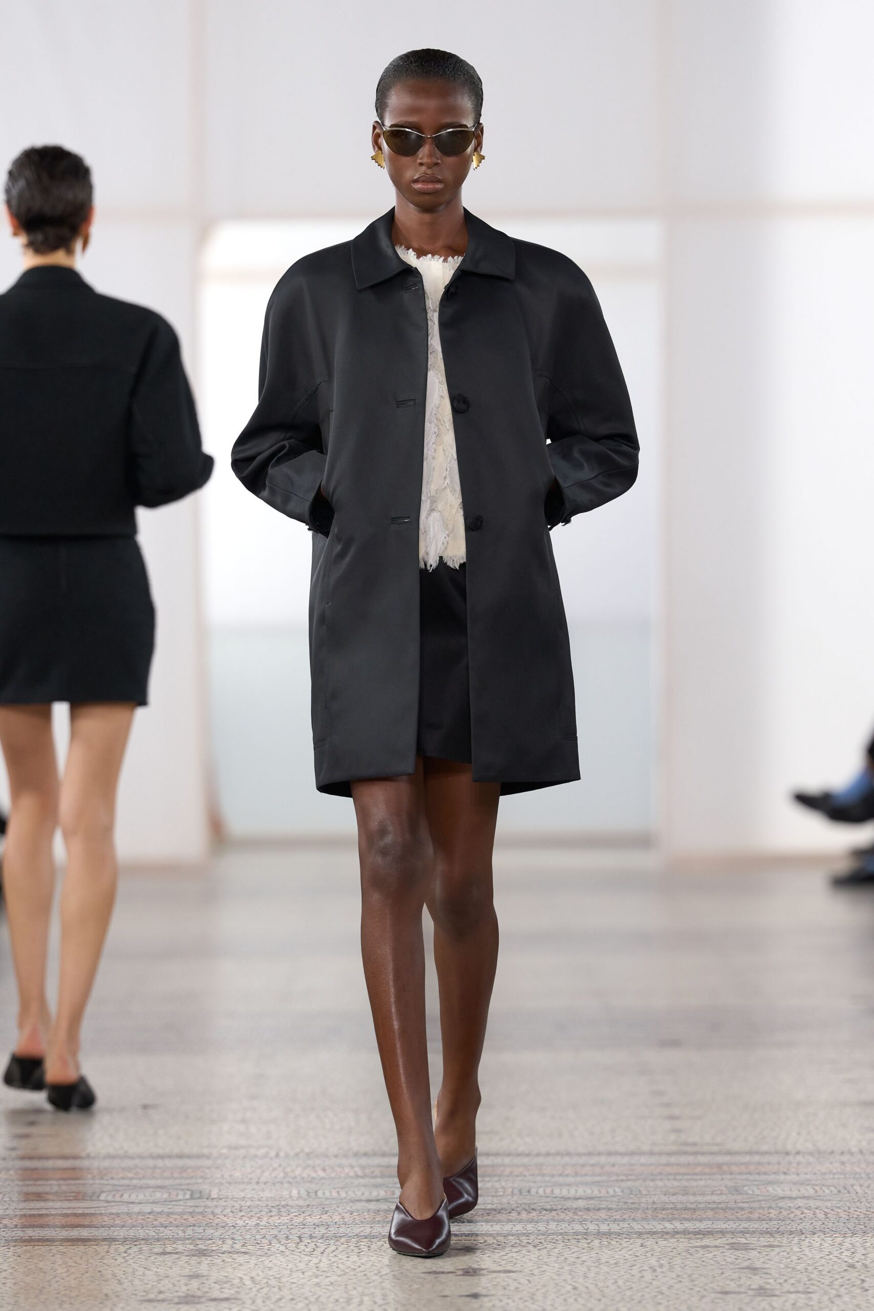 black car coat