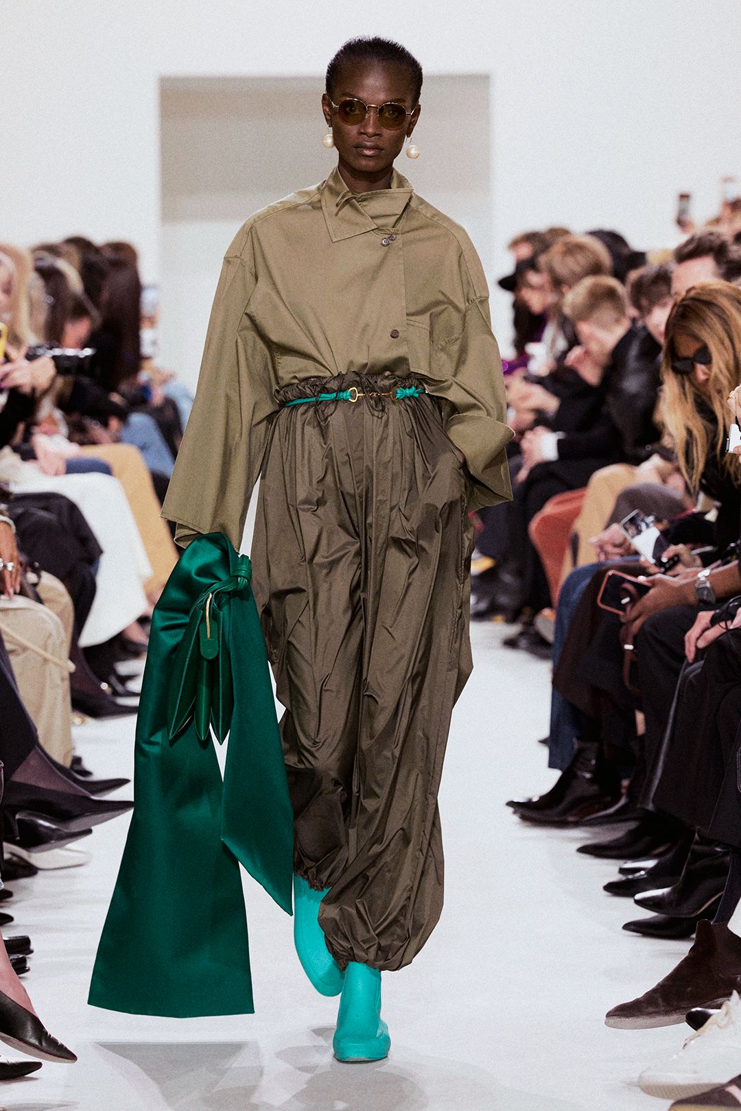 oversized drawstring jumpsuit