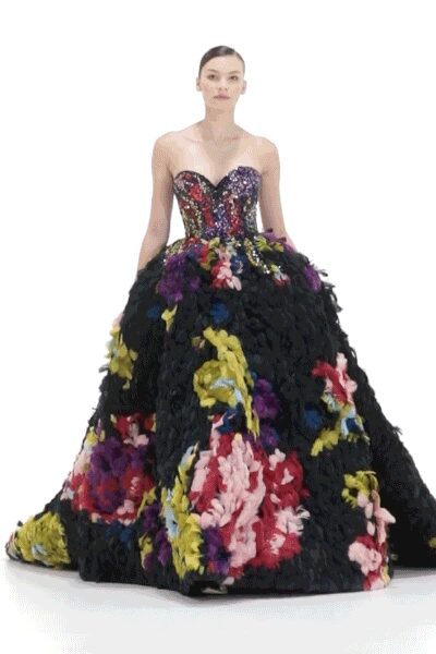 Elie Saab Fall 2021 Couture Look 1