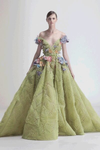 Elie Saab Fall 2021 Couture Look 47