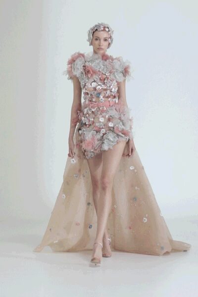 Elie Saab Fall 2021 Couture Look 52