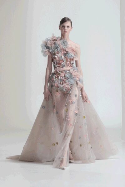 Elie Saab Fall 2021 Couture Look 54
