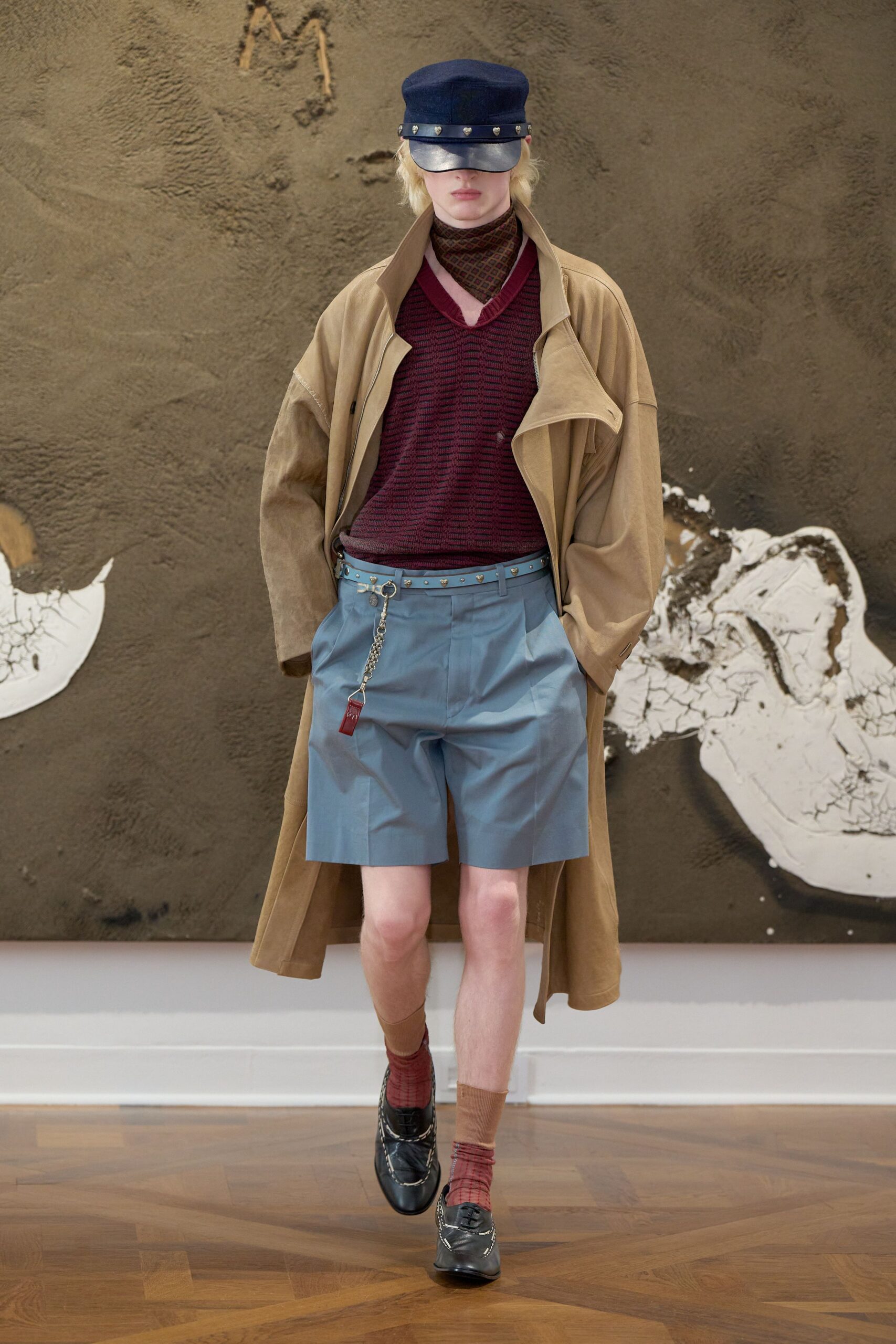 oversized suede coat