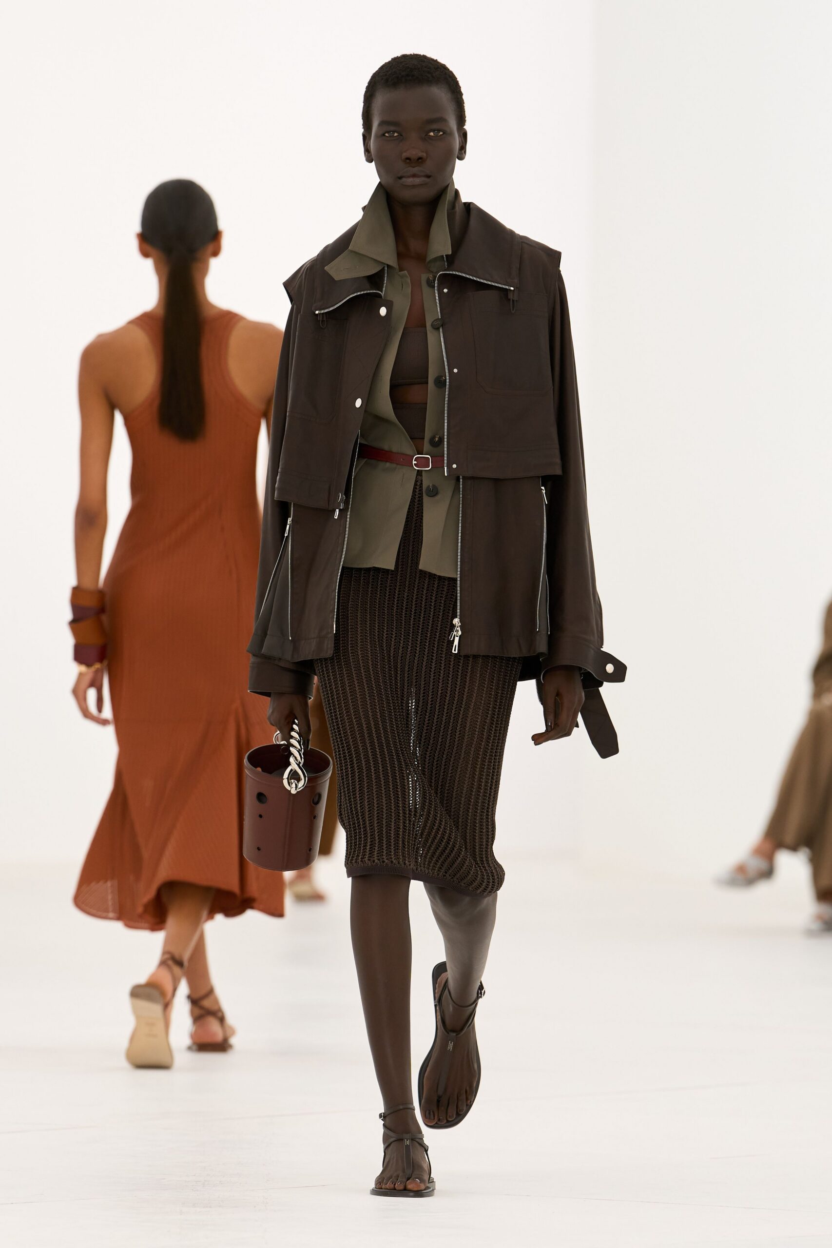 cape-layered utility jacket
