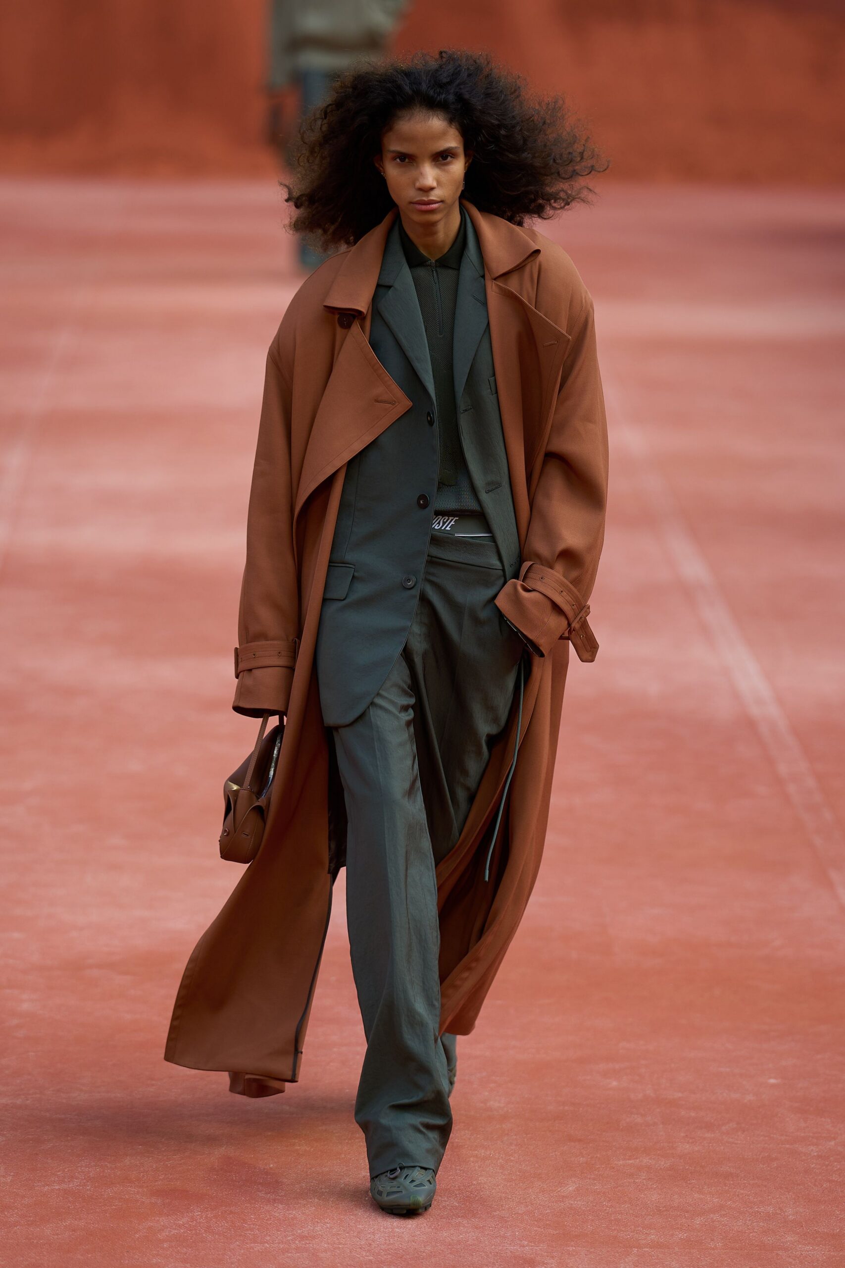 brown leather bag