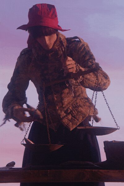 brown long-sleeve collared tailored animal-print buttoned textured jacket