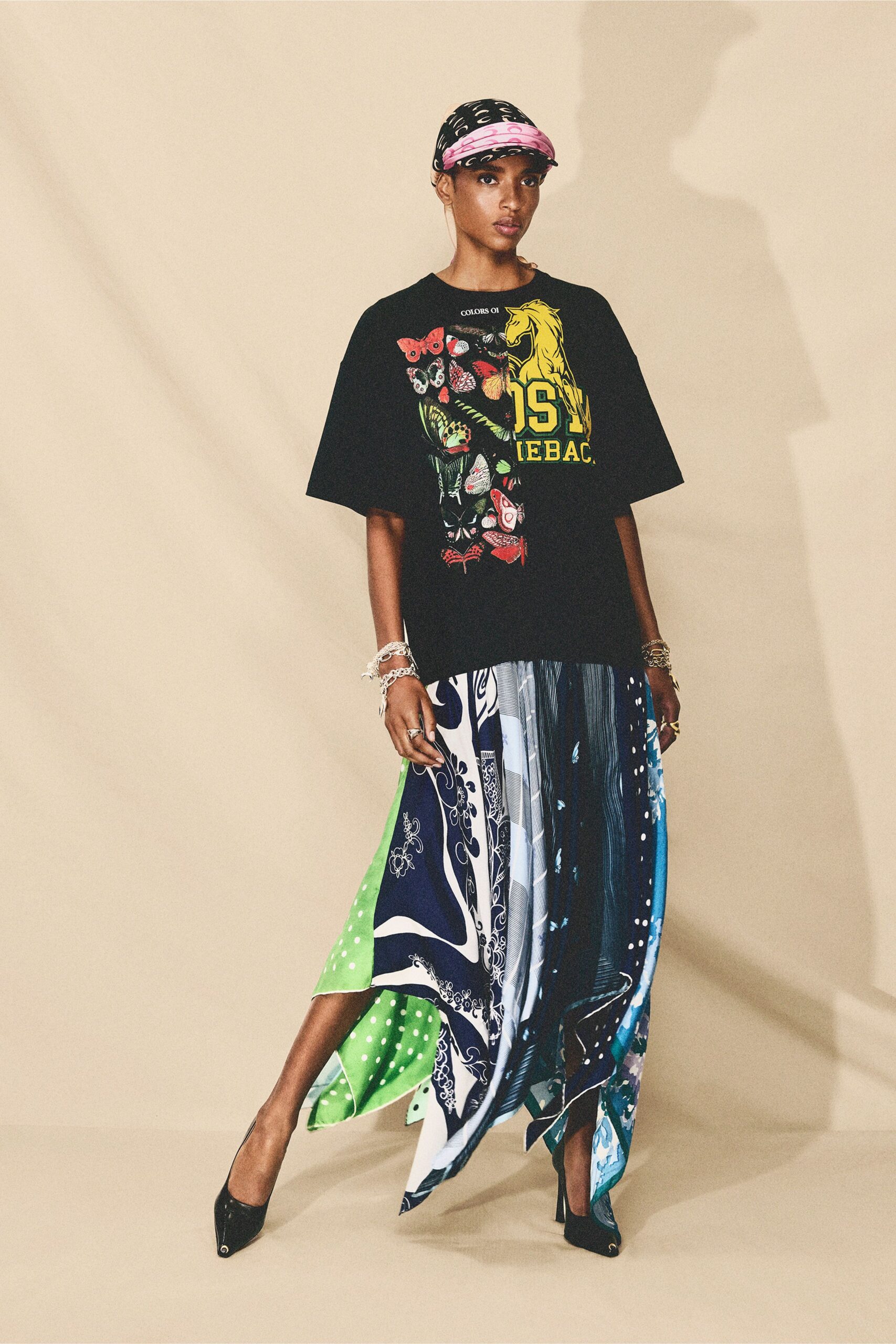 oversized graphic T-shirt