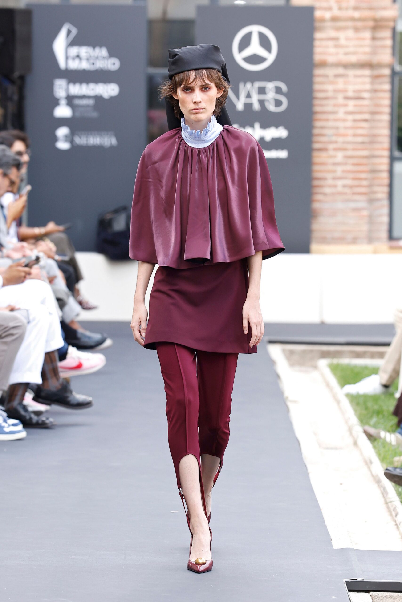 purple slim pants